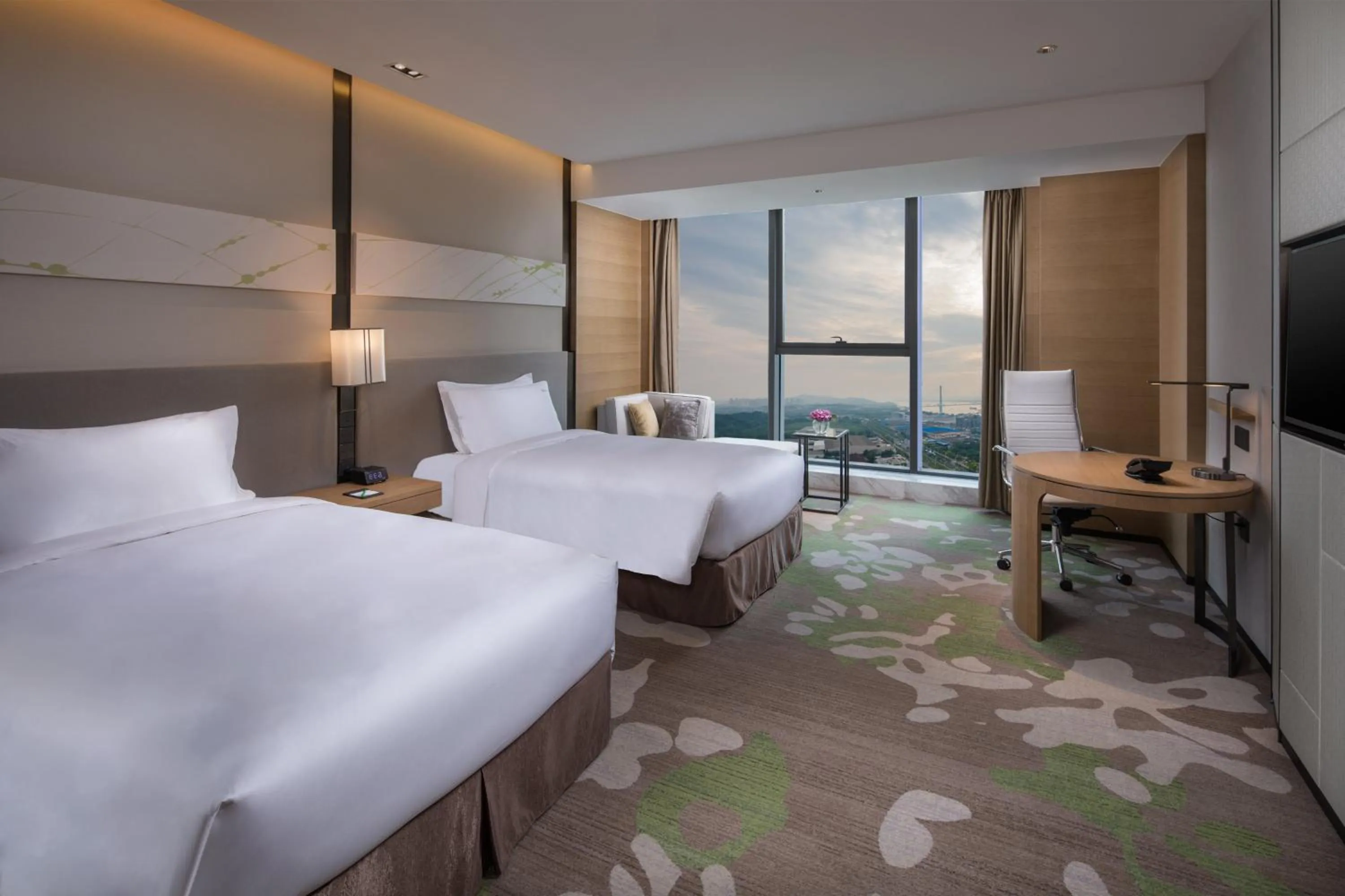 Photo of the whole room, Bed in Holiday Inn Nanjing Harbour by IHG