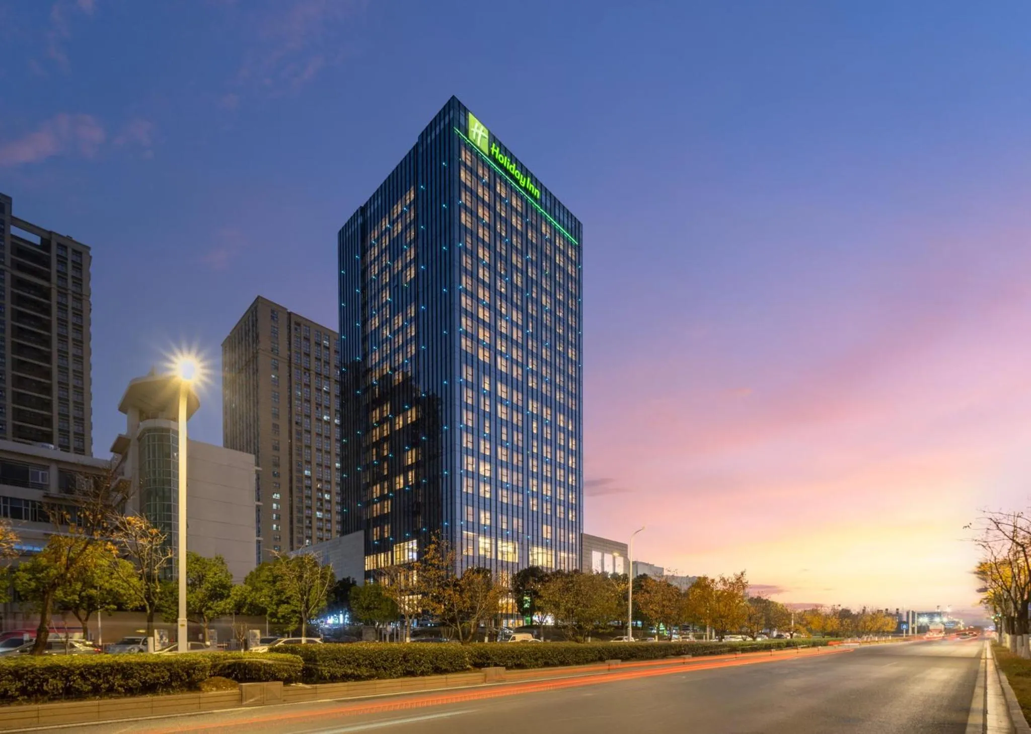 Property building in Holiday Inn Nanjing Harbour by IHG