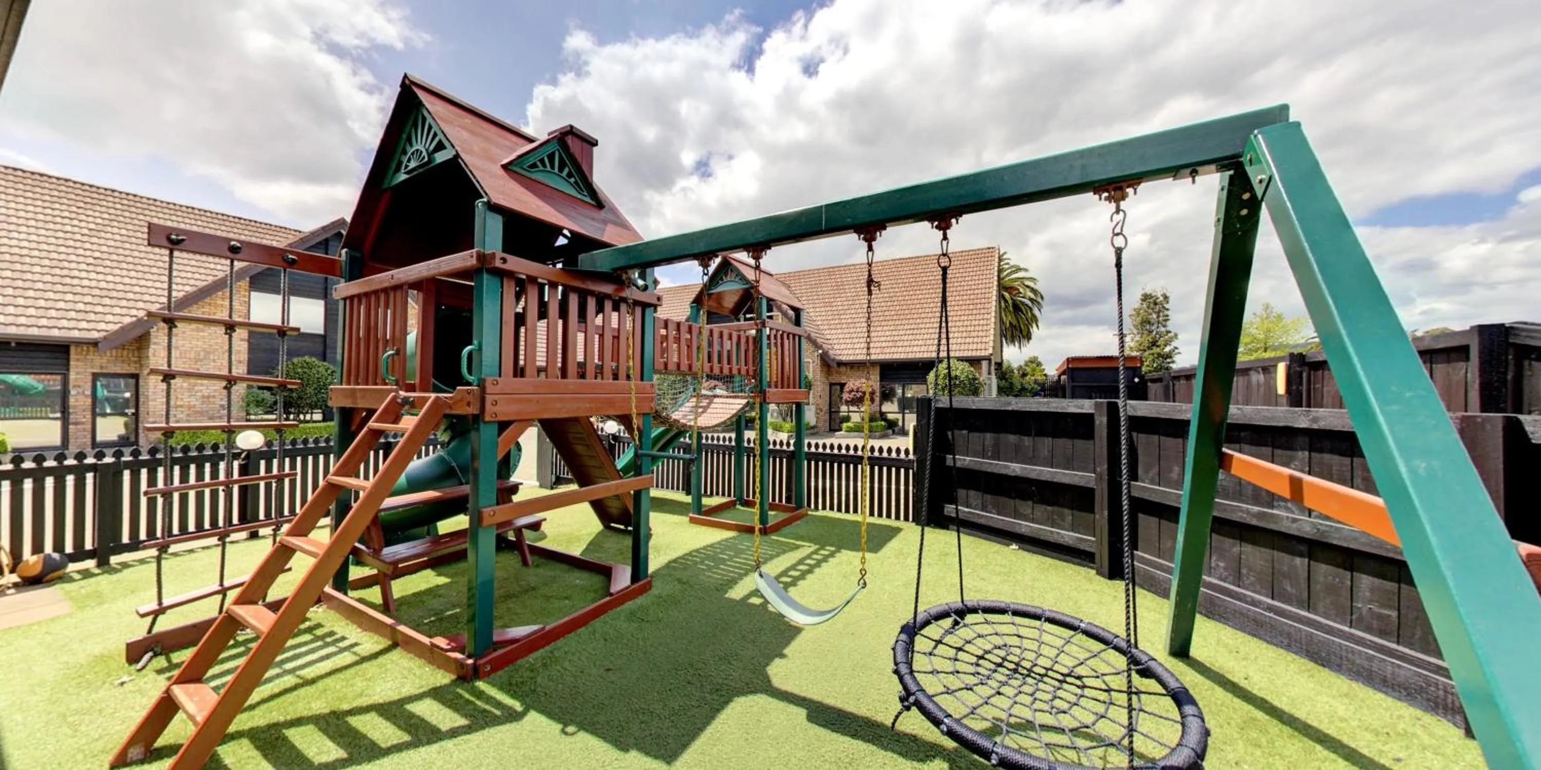 Children play ground in Arista of Rotorua