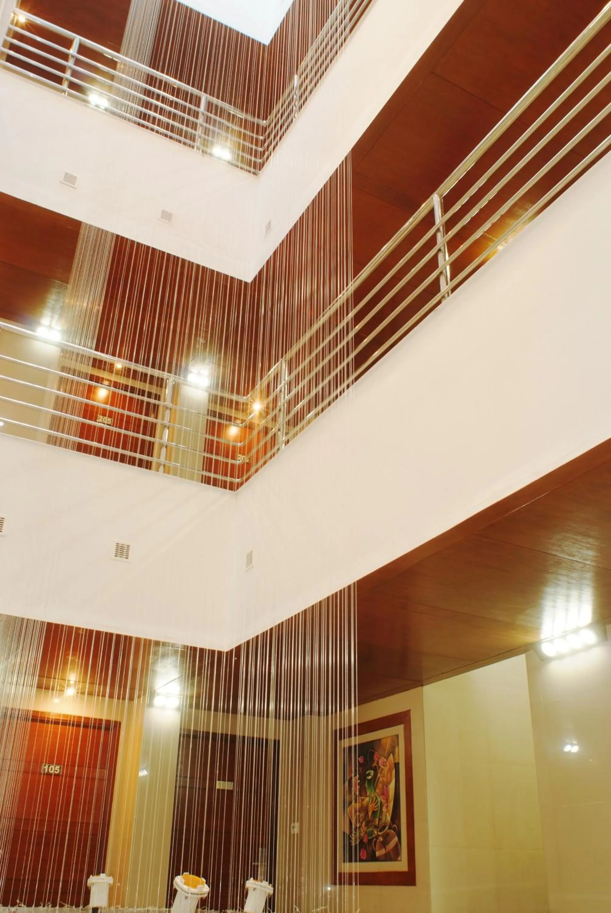 Decorative detail in Lotus Comfort - A Pondy Hotel