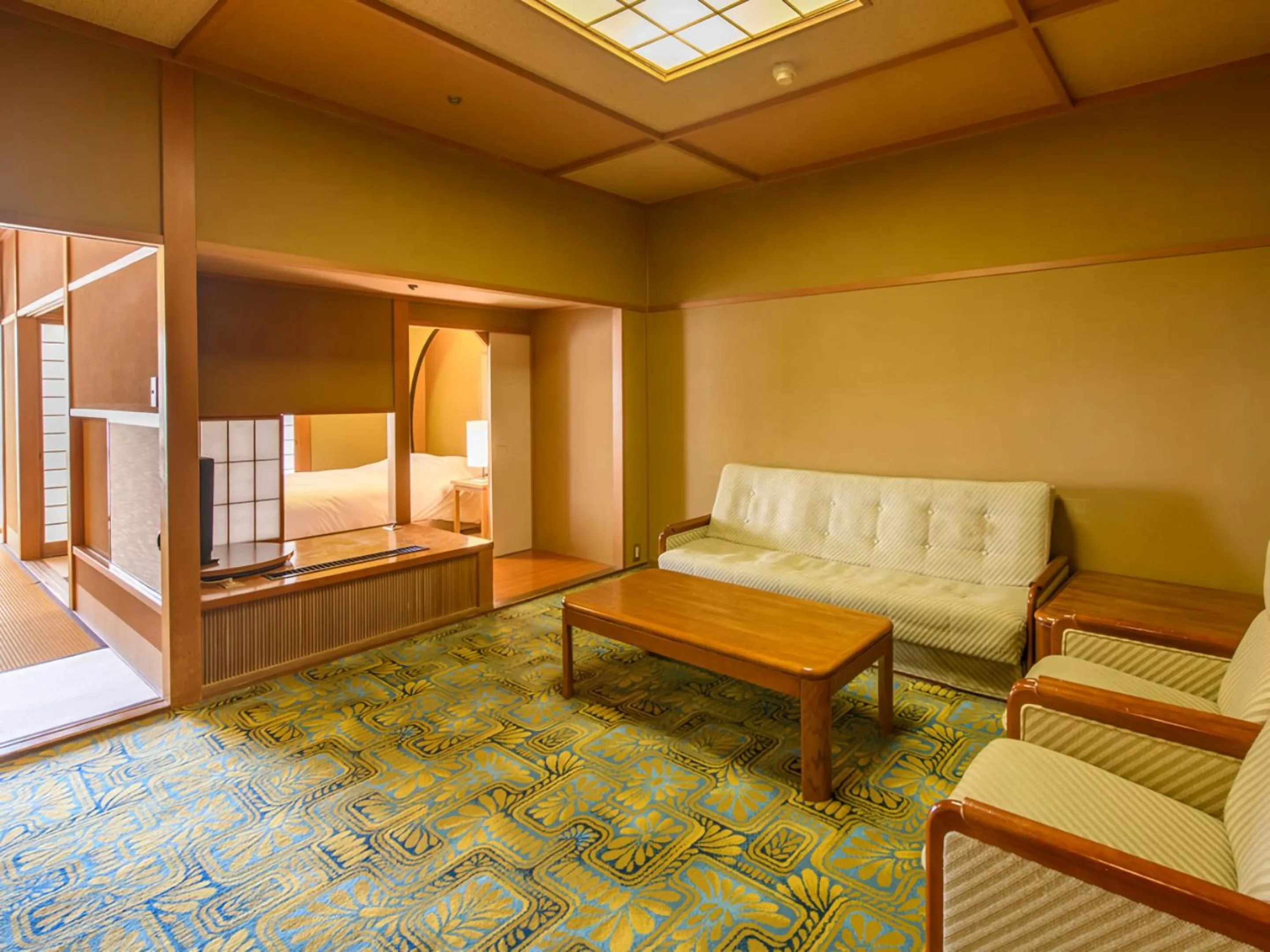 Living room, Bed in Hoshi