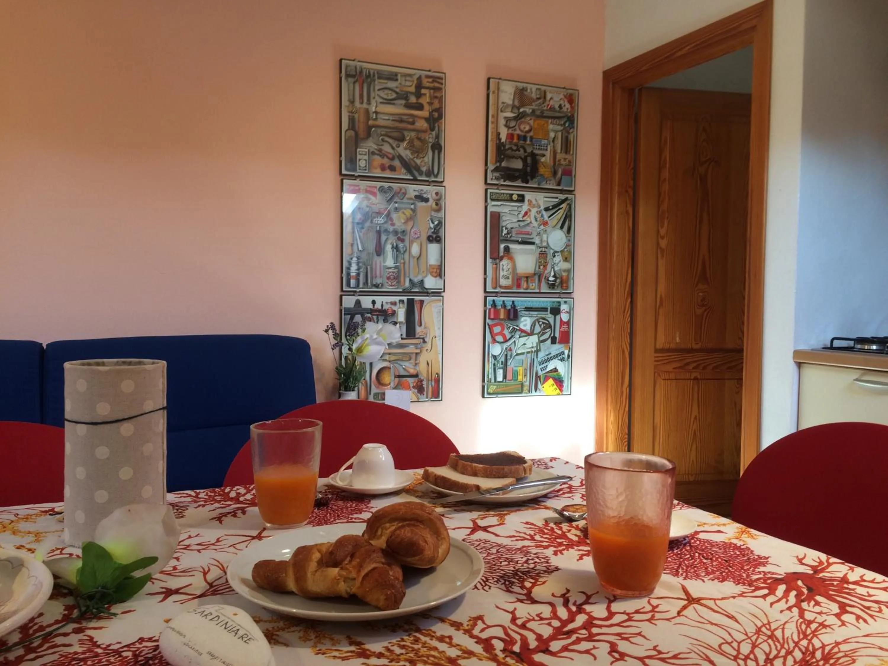 Living room in Casa Alba Chiara
