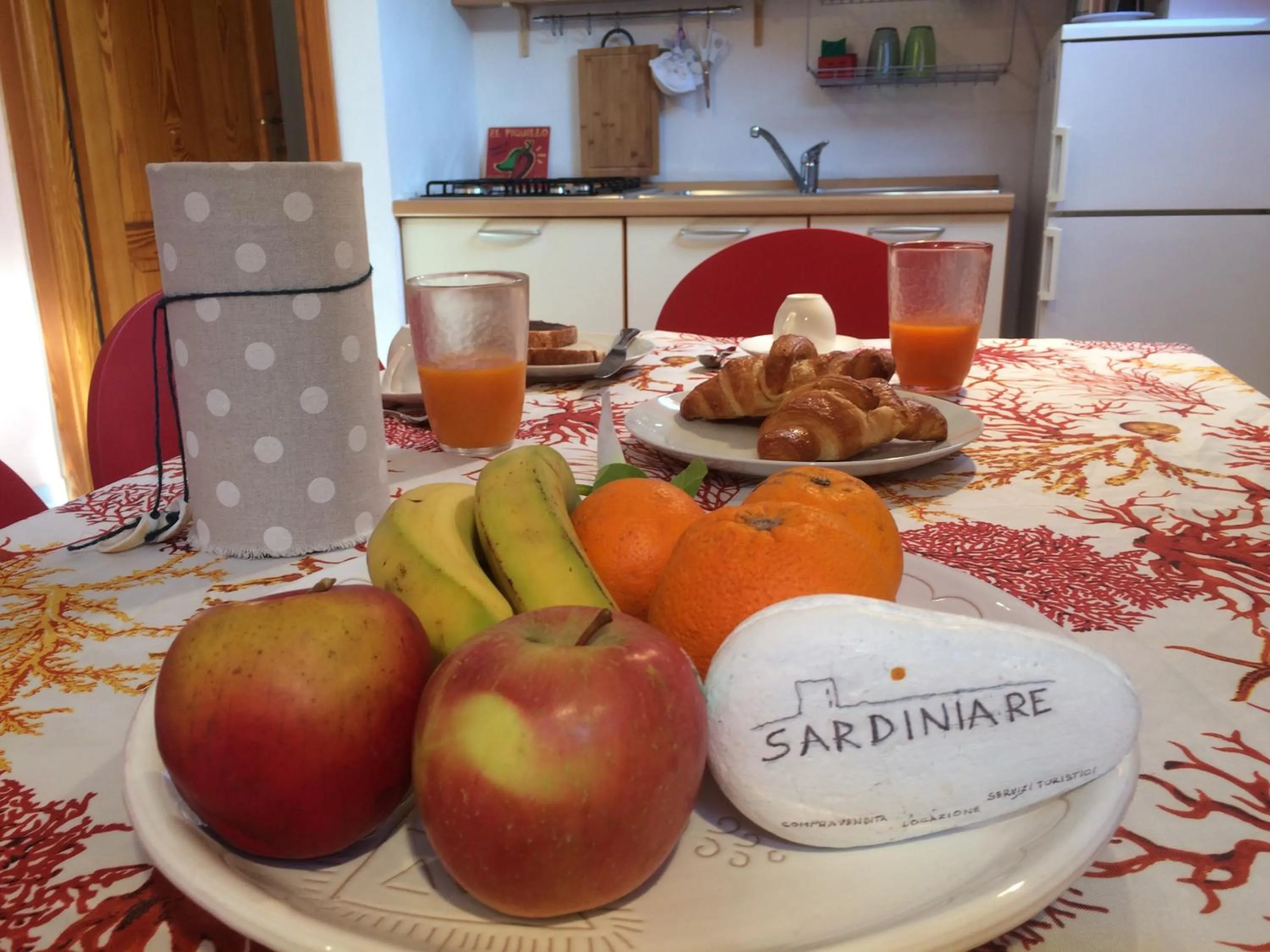 Dining area in Casa Alba Chiara