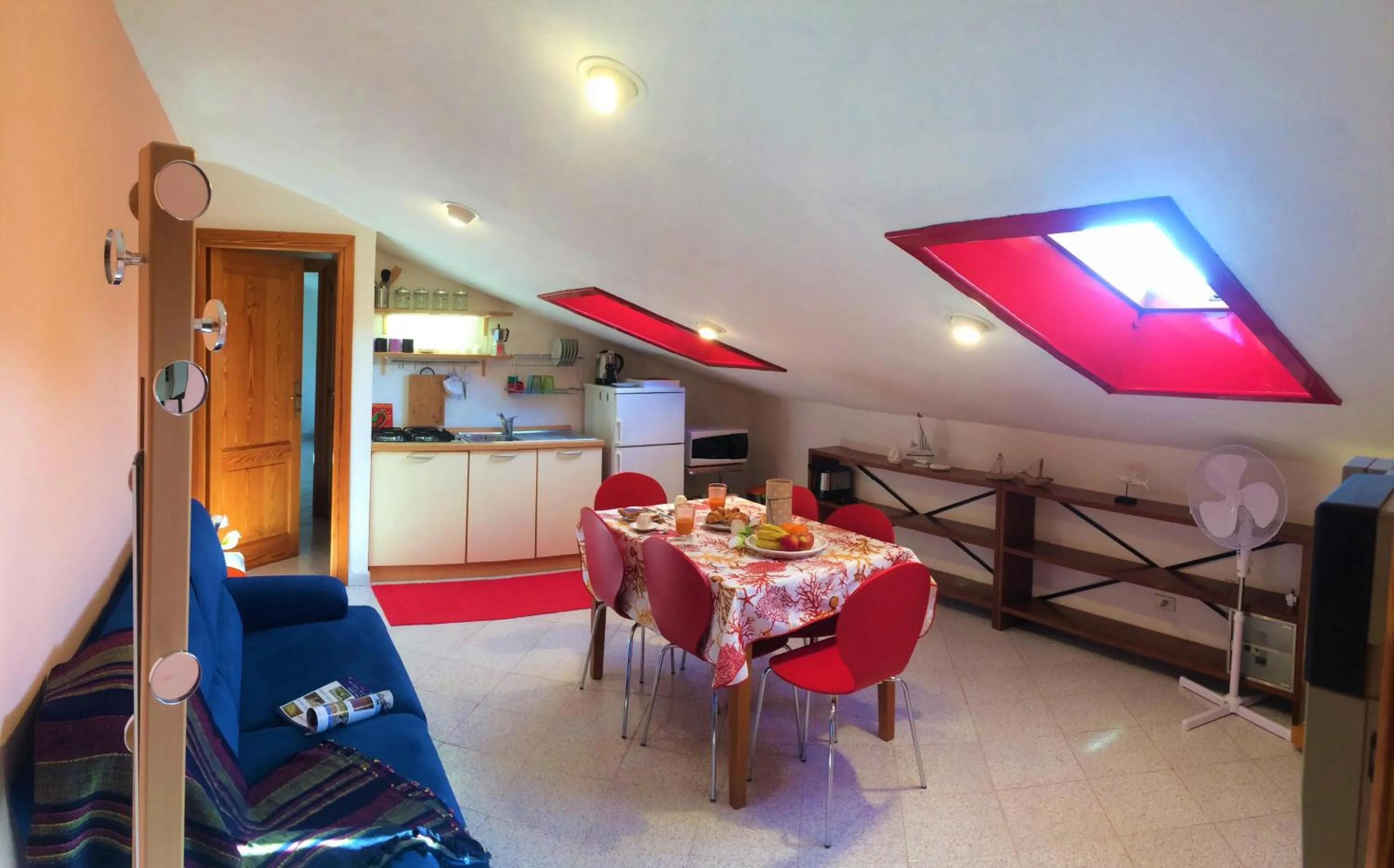 Dining area in Casa Alba Chiara