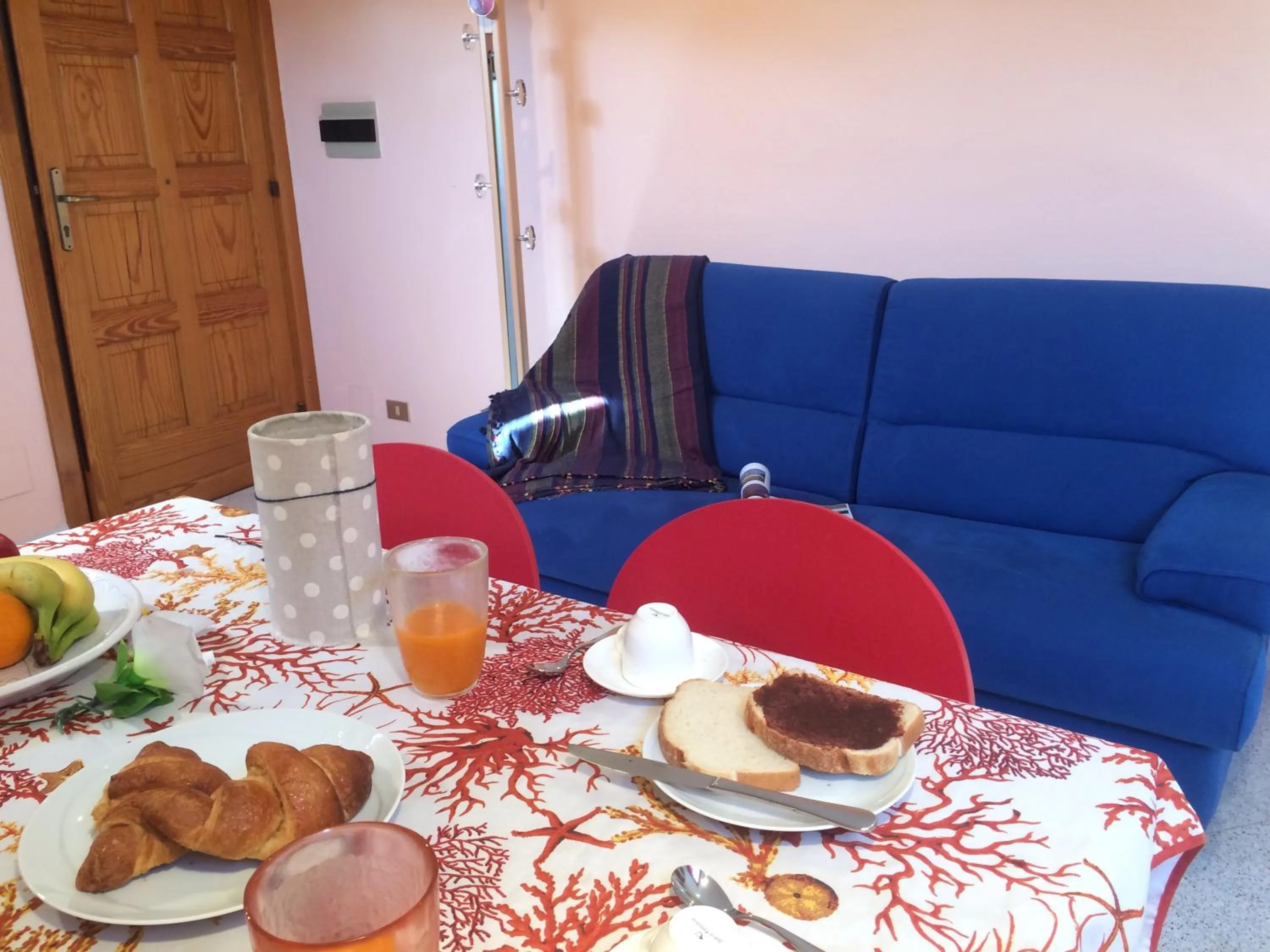 Seating area in Casa Alba Chiara