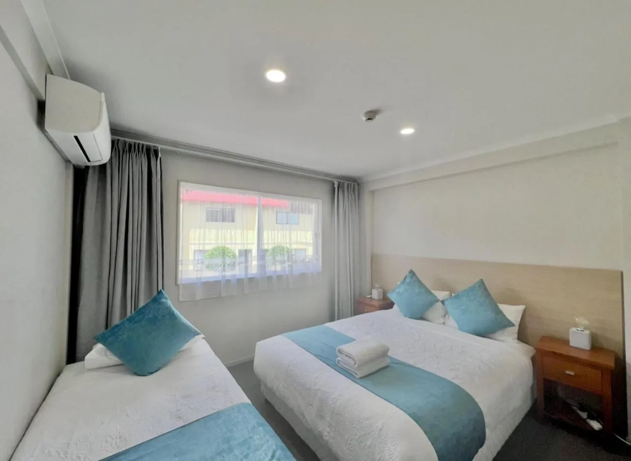 Bedroom, Bed in Mountain View Motel