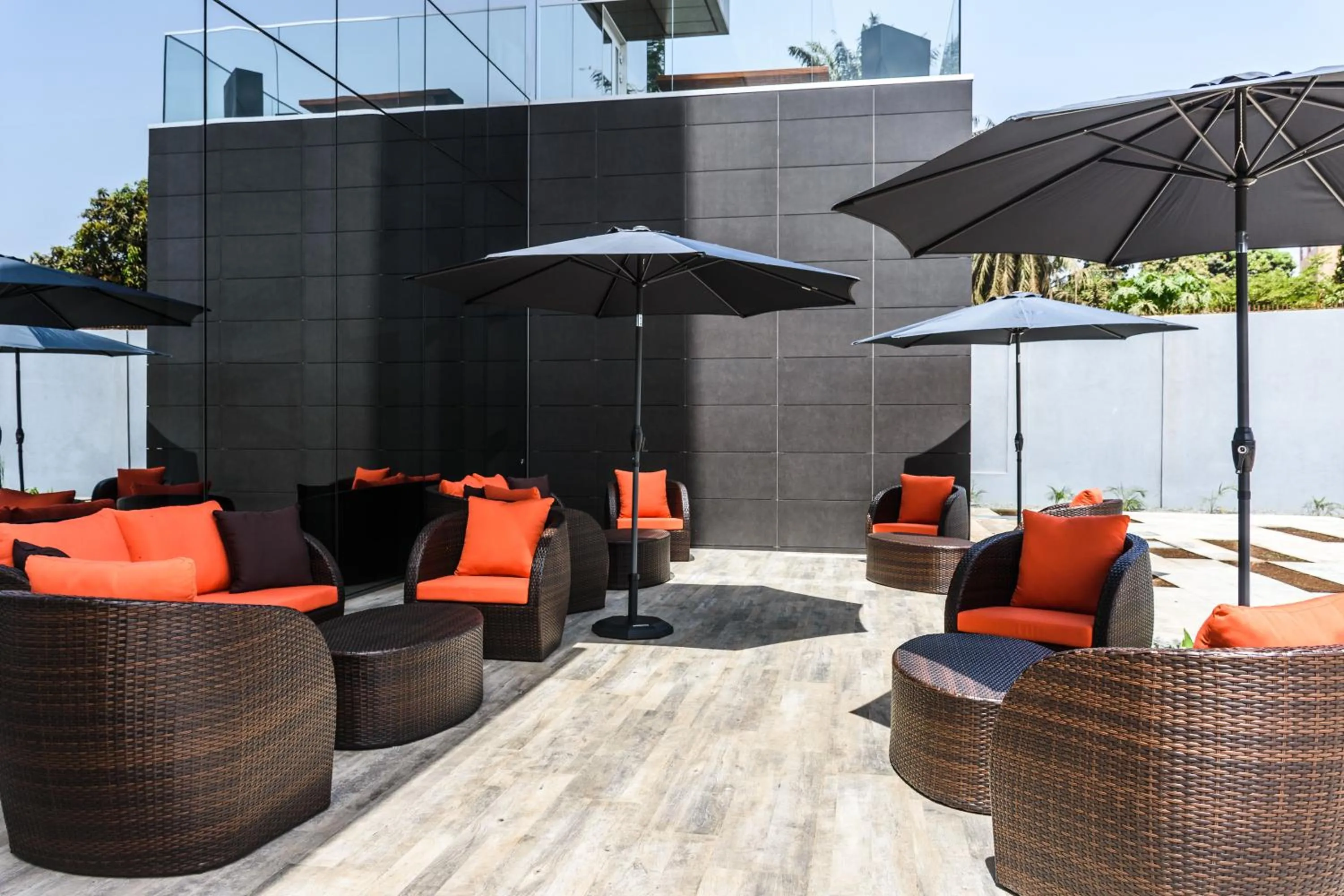 Swimming pool in Ceiba Hotel Bissau