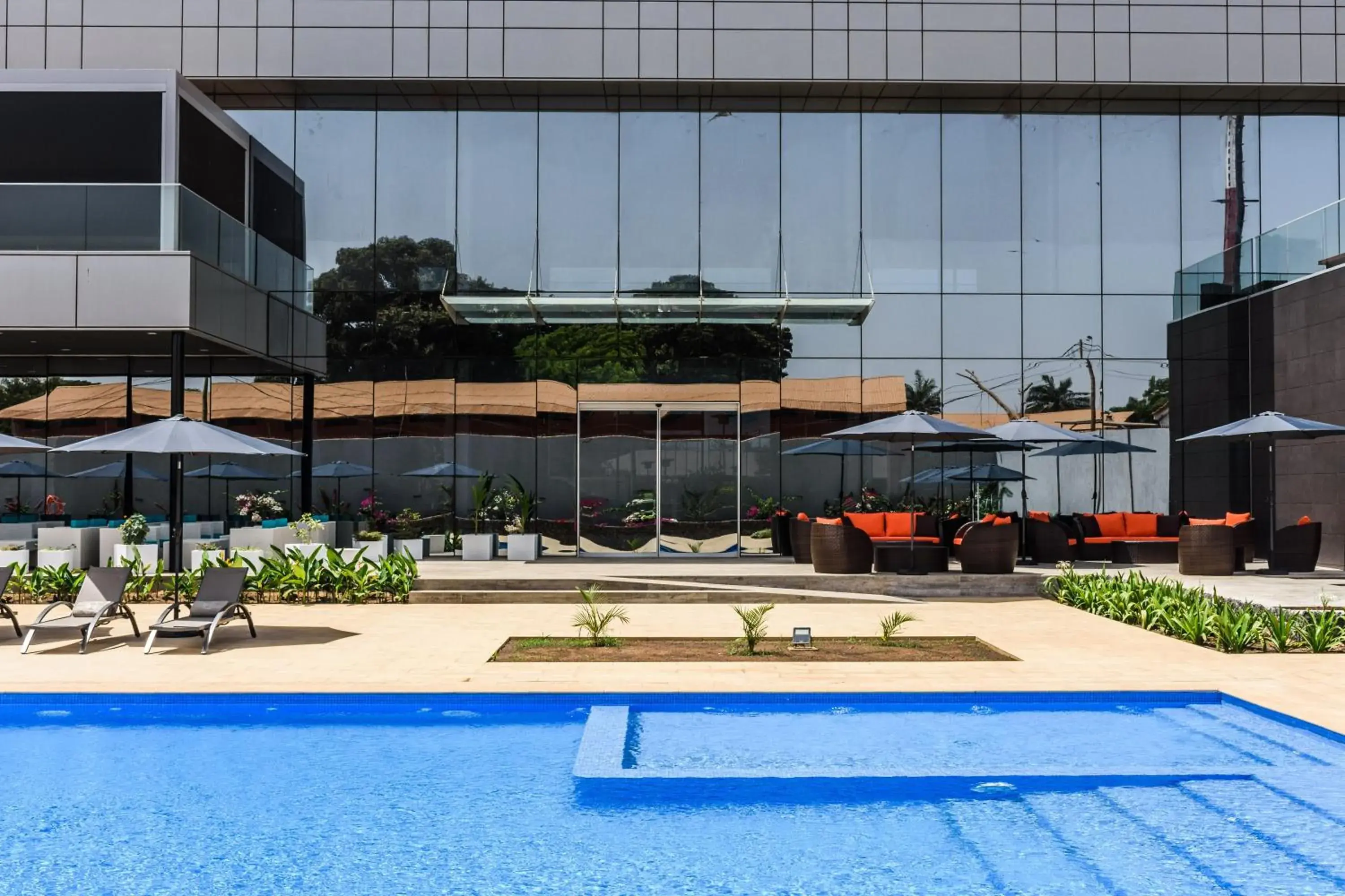 Swimming pool in Ceiba Hotel Bissau Swimming pool in Ceiba Hotel Bissau