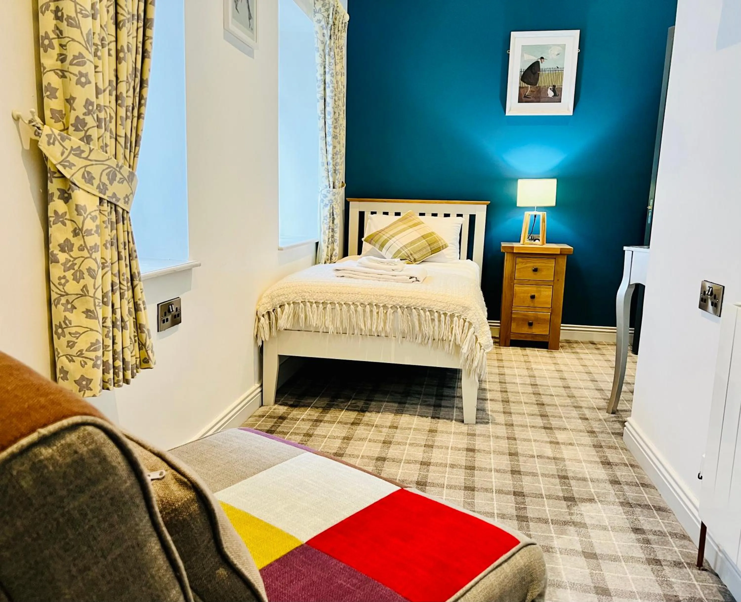 Bed in Zoe Bistro & Accommodation