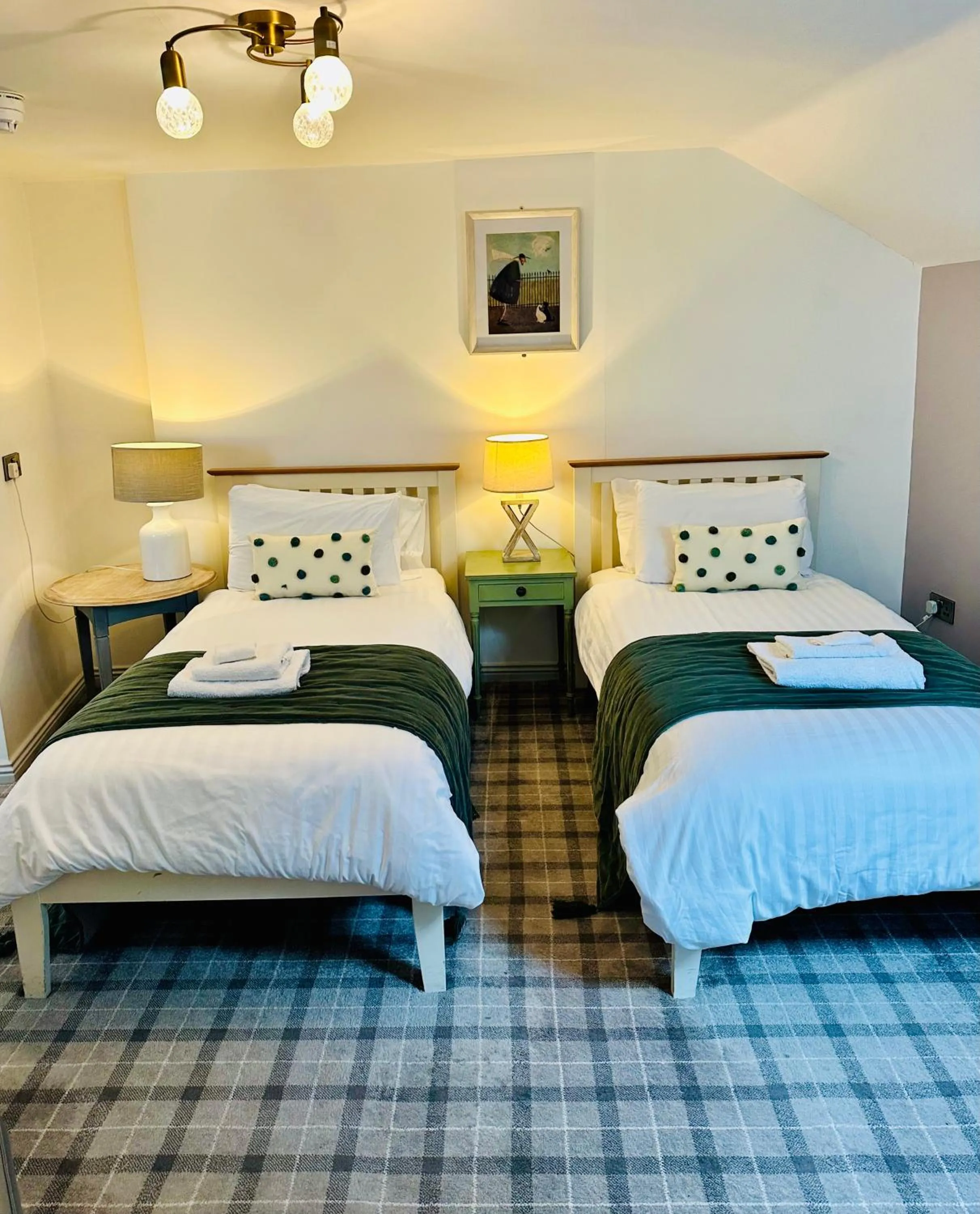 Bed in Zoe Bistro & Accommodation