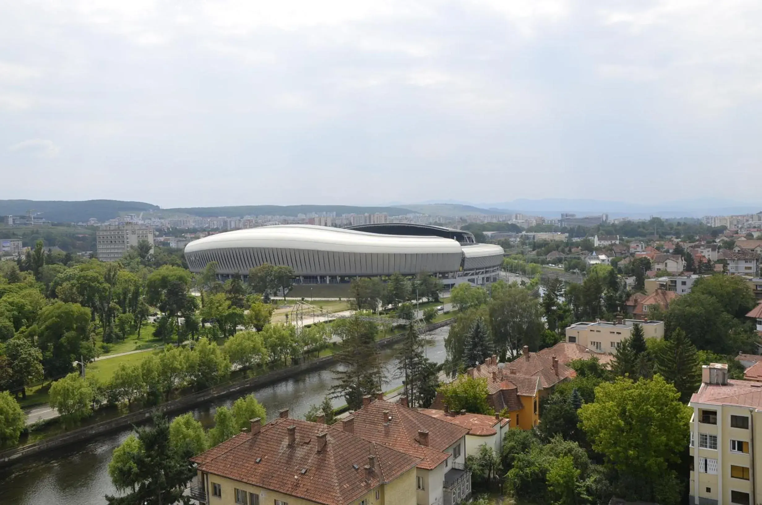 Bird's eye view in Grand Hotel Napoca Bird's eye view in Grand Hotel Napoca