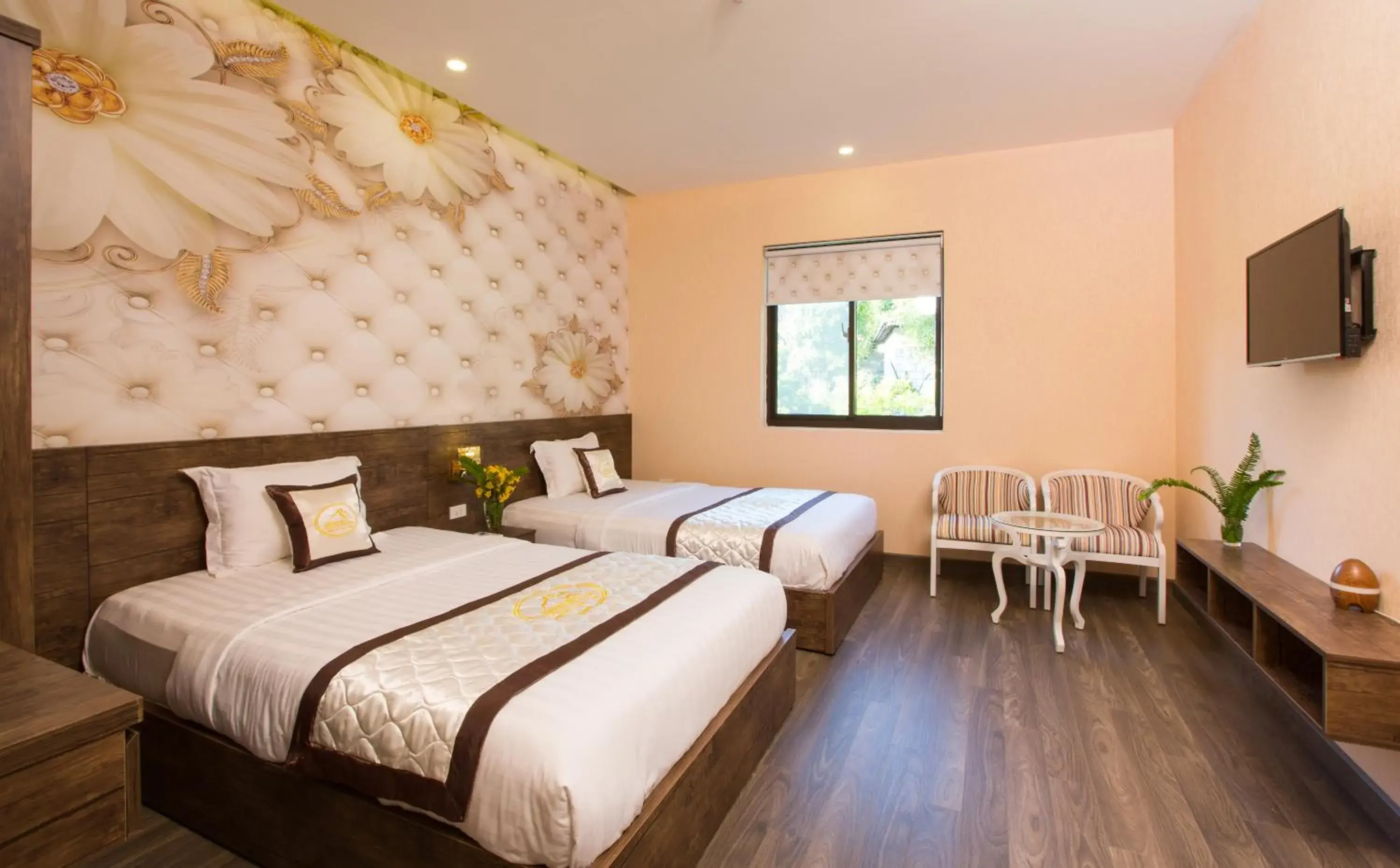 Bed in Sang Như Ngọc Resort Bed in Sang Như Ngọc Resort