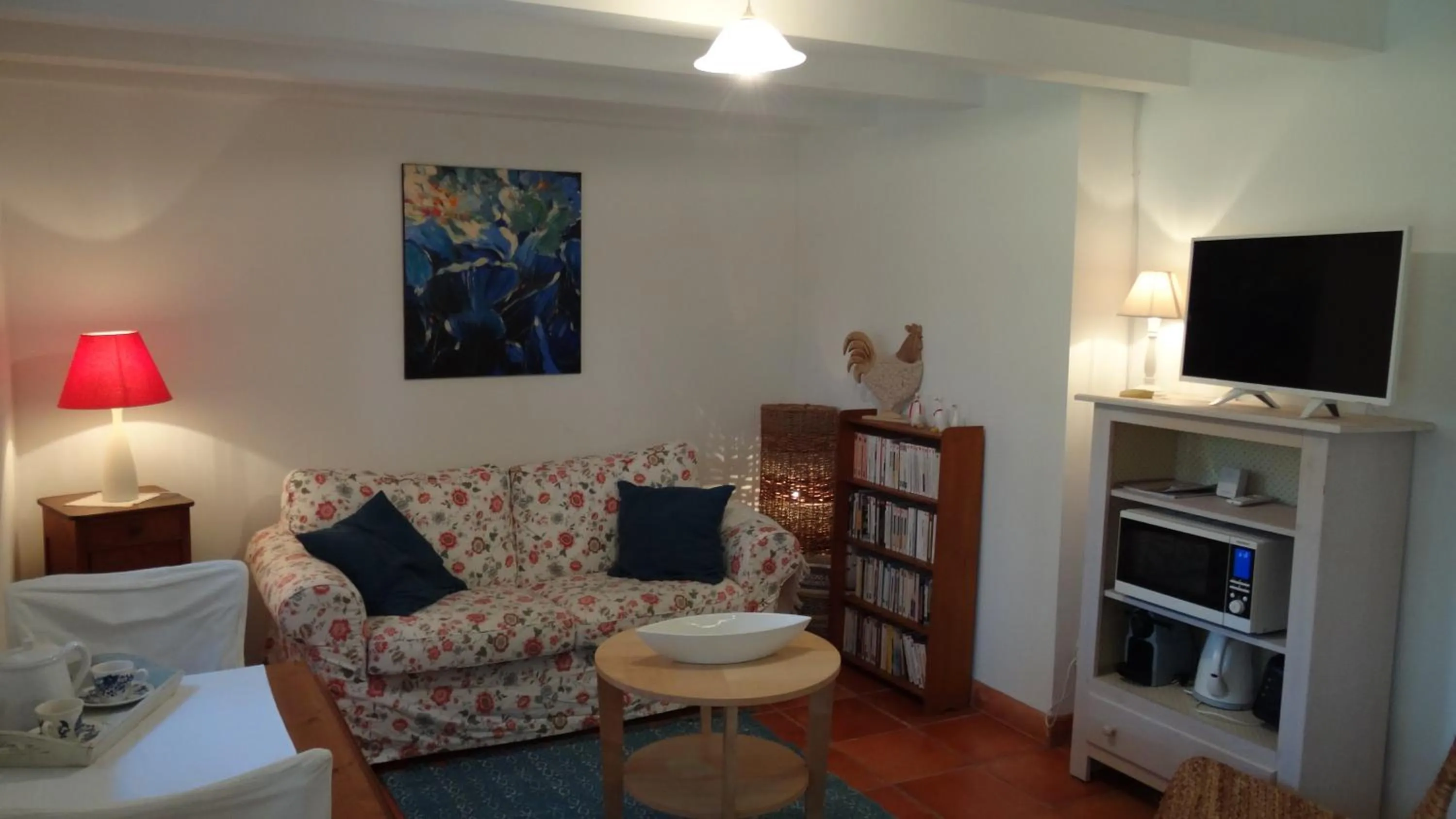 Living room in Les Olivettes le mazet