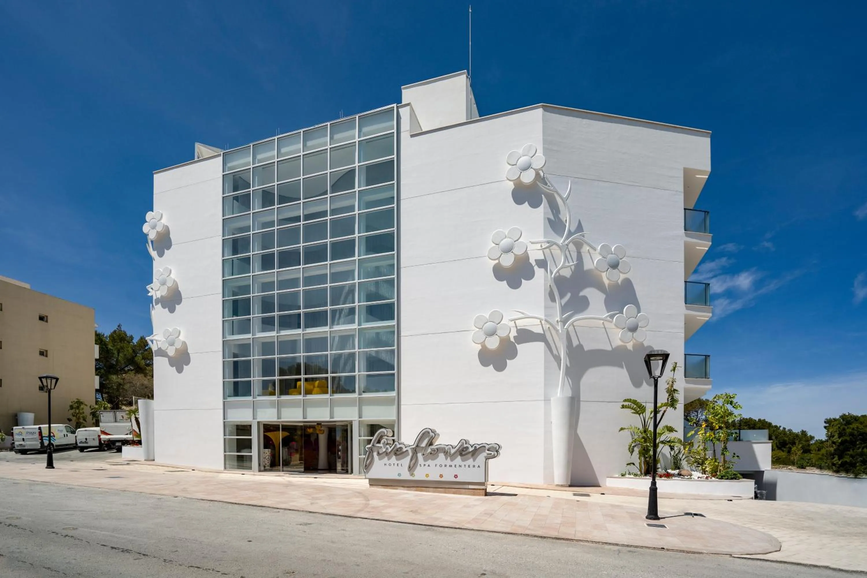 Property building in Five Flowers Hotel Formentera, member of Melia Collection
