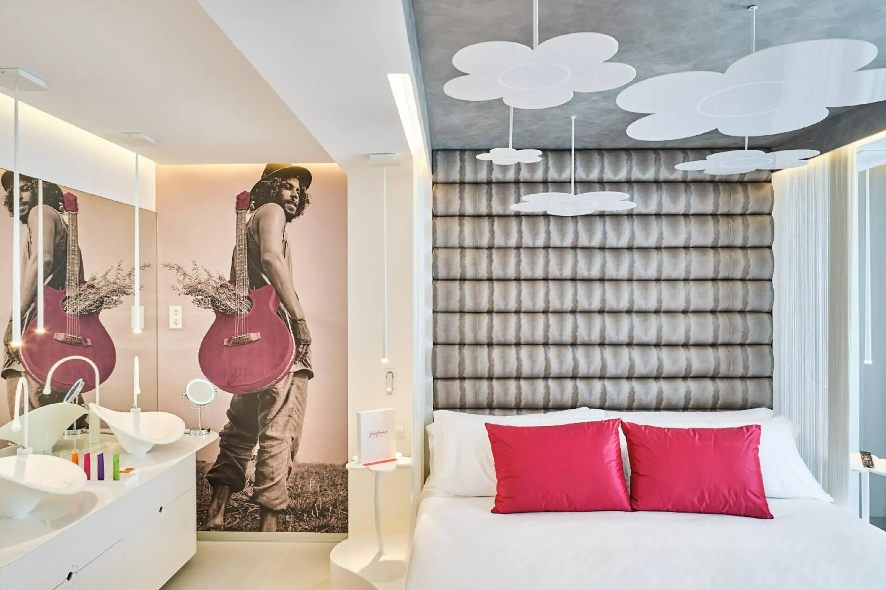 Bed in Five Flowers Hotel Formentera Meliá Collection Bed in Five Flowers Hotel Formentera Meliá Collection