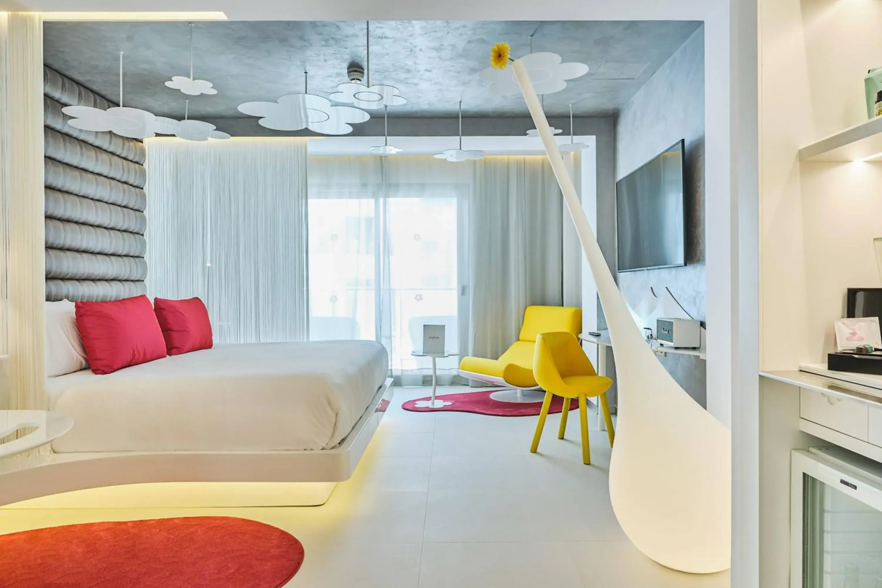 Property building, Bed in Five Flowers Hotel Formentera Meliá Collection Property building, Bed in Five Flowers Hotel Formentera Meliá Collection