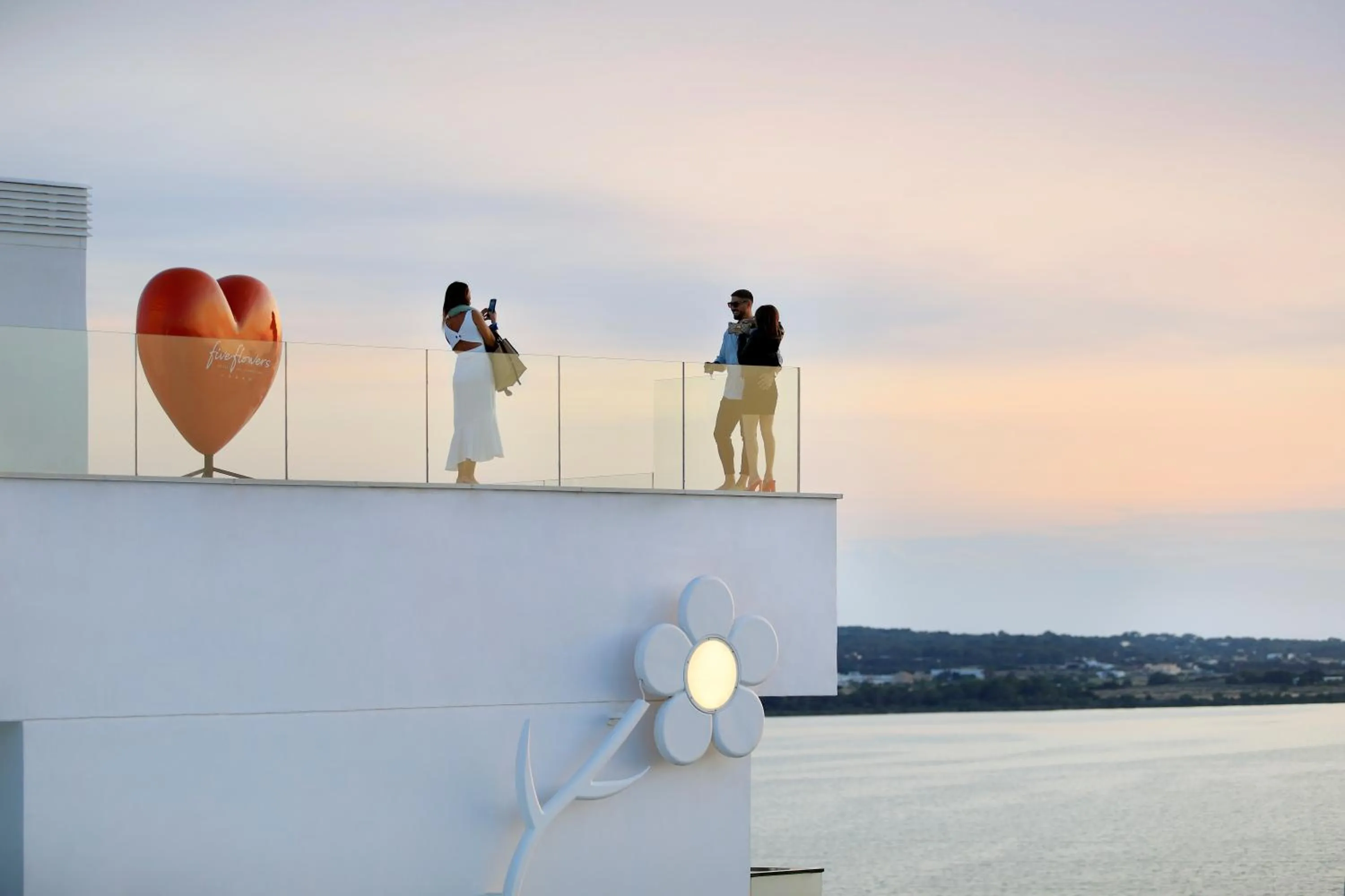 Lake view in Five Flowers Hotel Formentera, member of Melia Collection