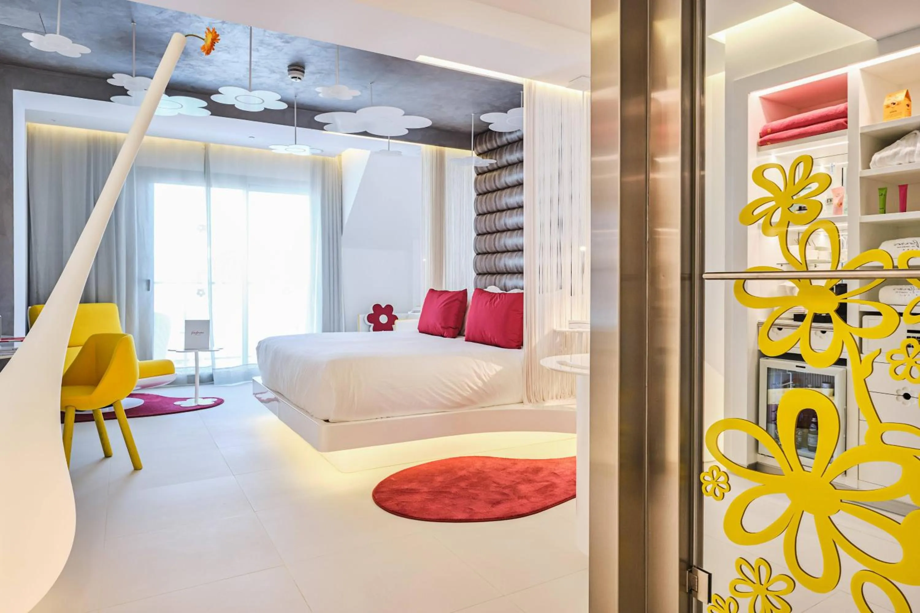 Bed in Five Flowers Hotel Formentera Meliá Collection