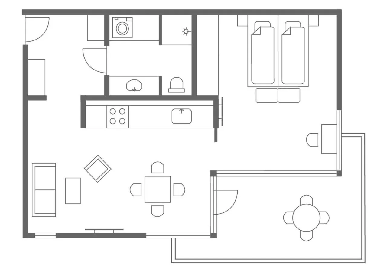 Floor plan in Charlottehaven
