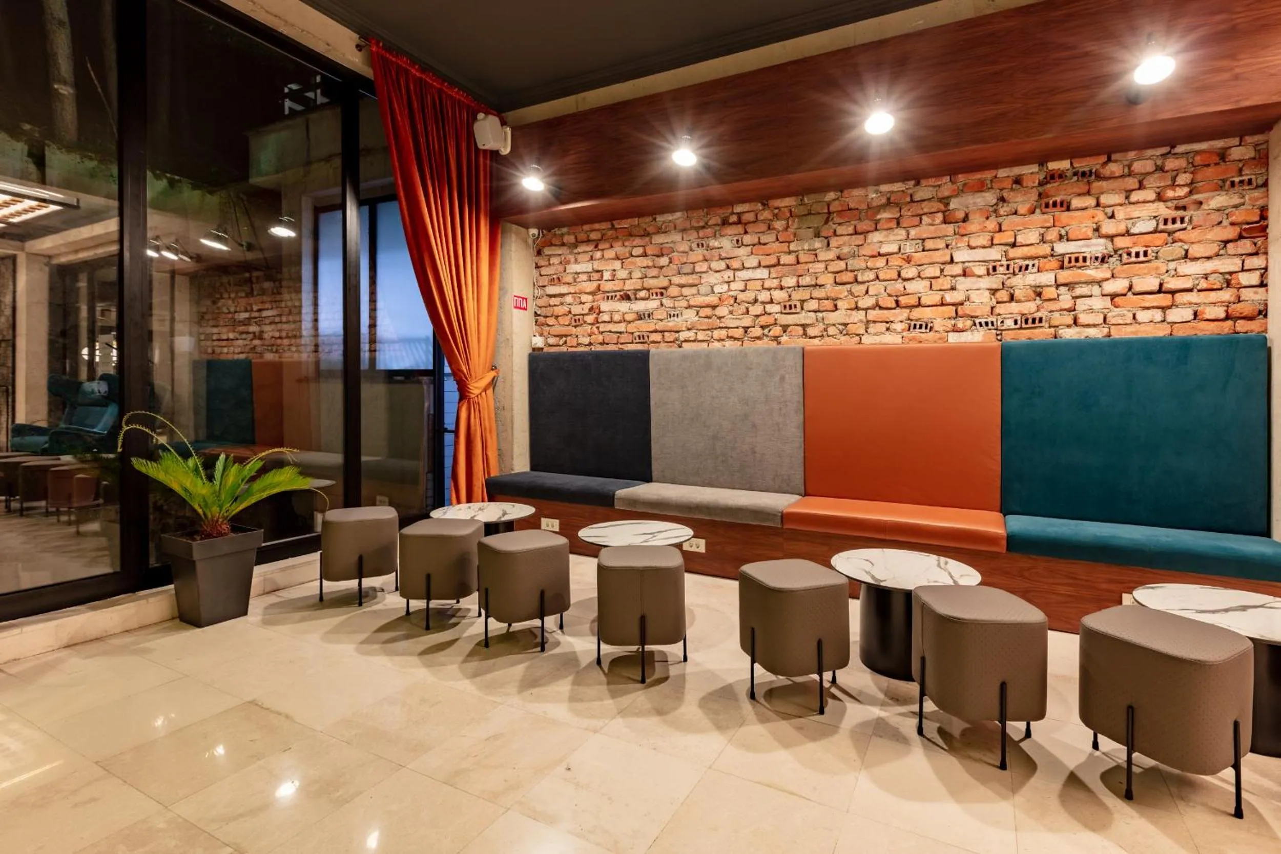 Lobby or reception in Hotel Pela