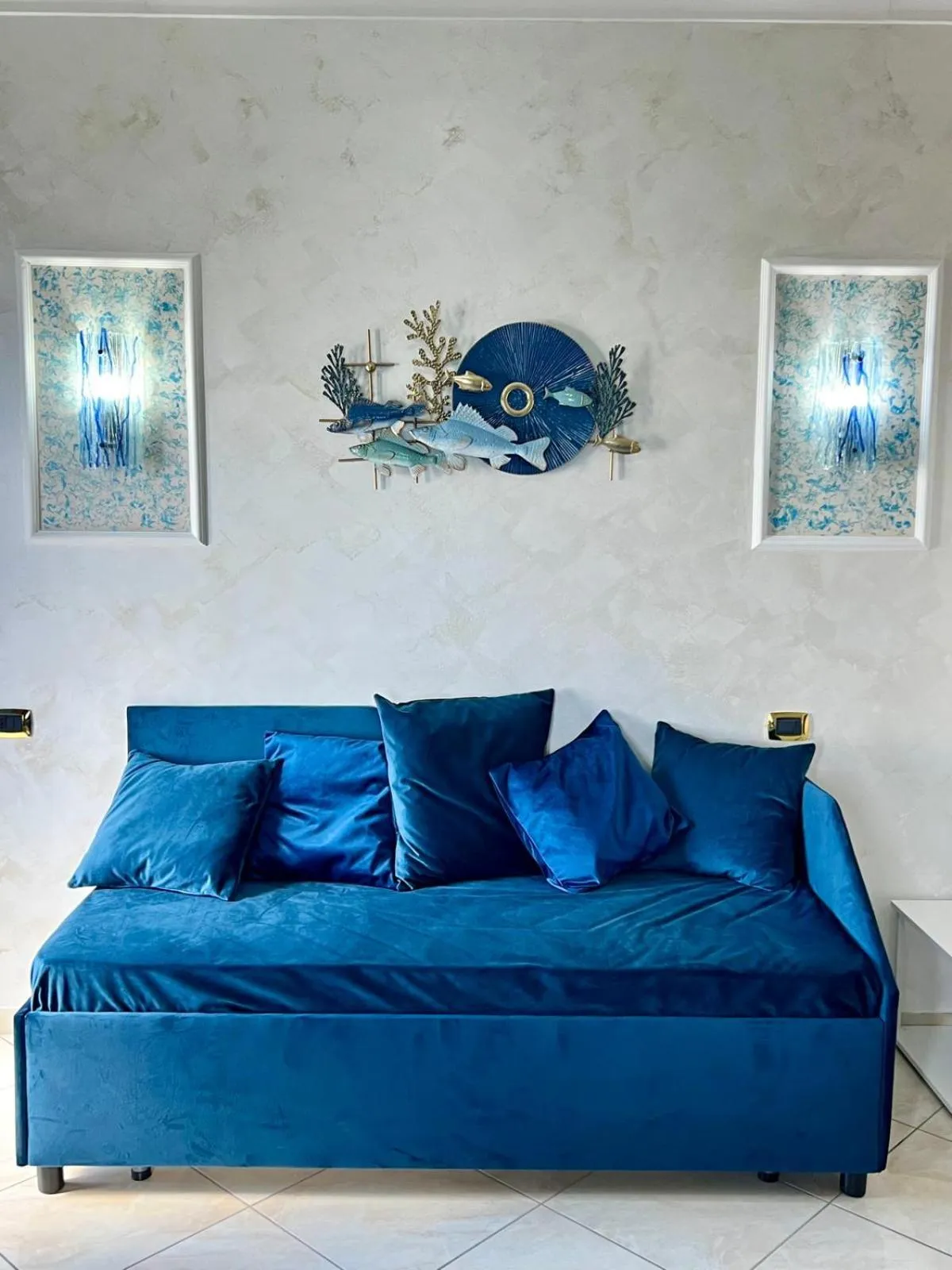 Living room in B&B Il Pavone