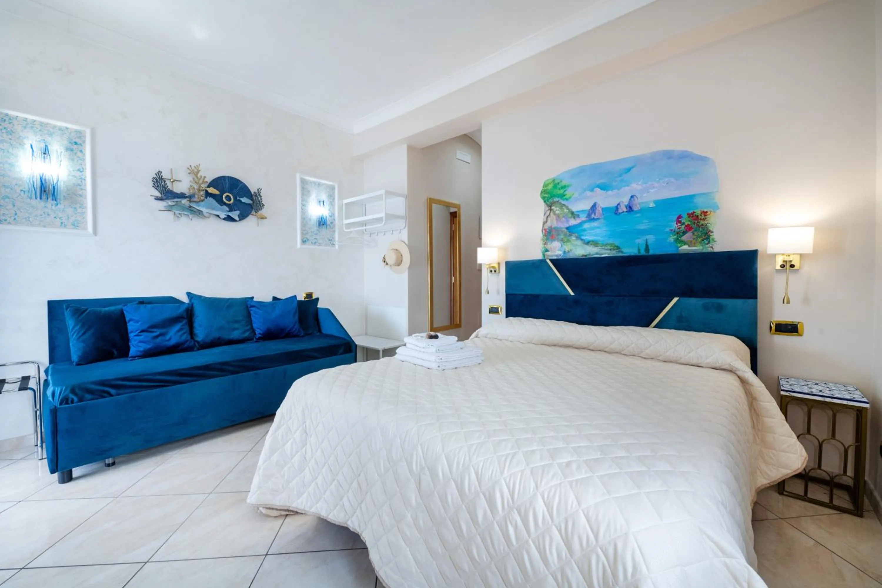 Bed in B&B Il Pavone