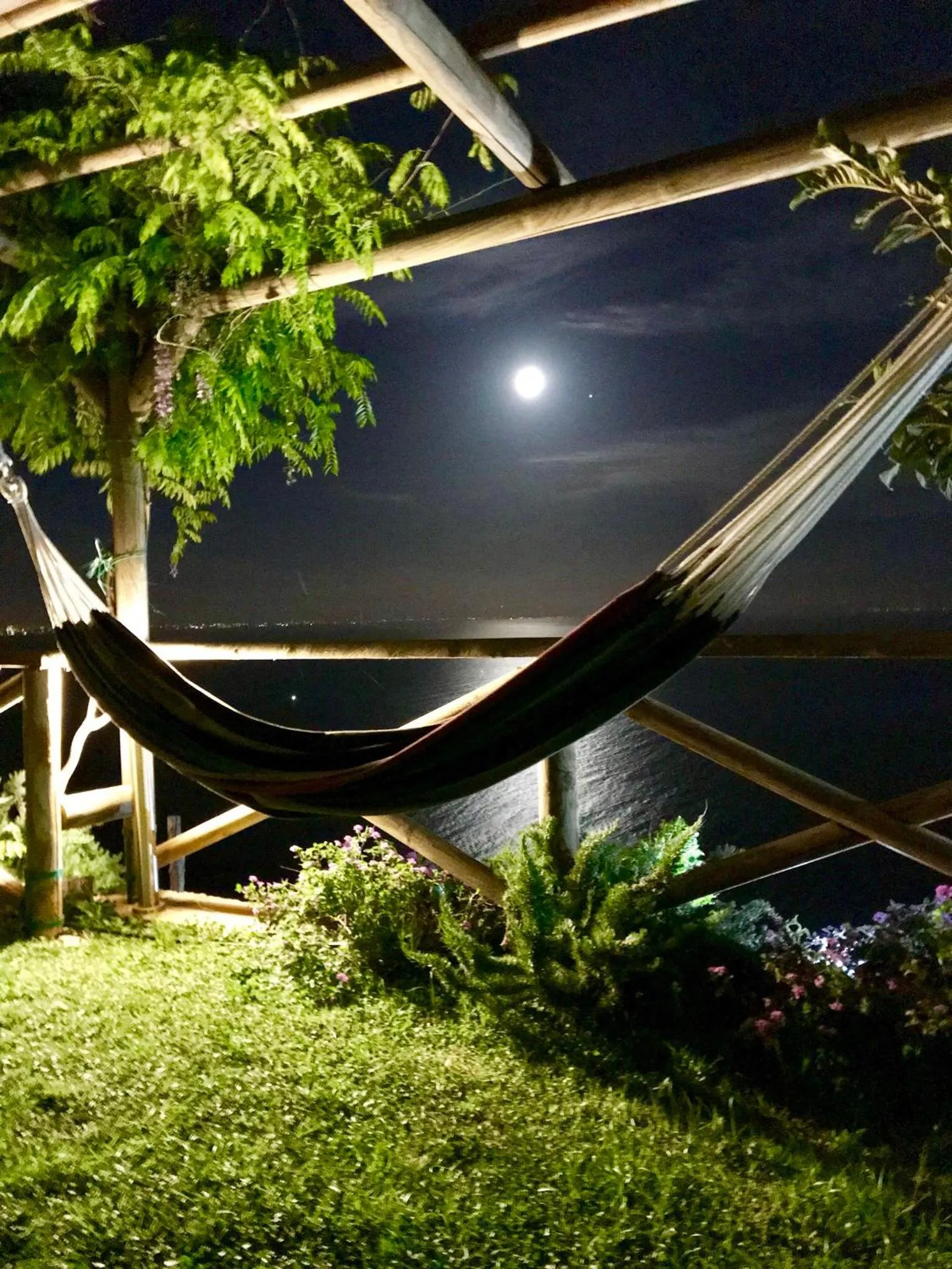 Garden in B&B Il Pavone