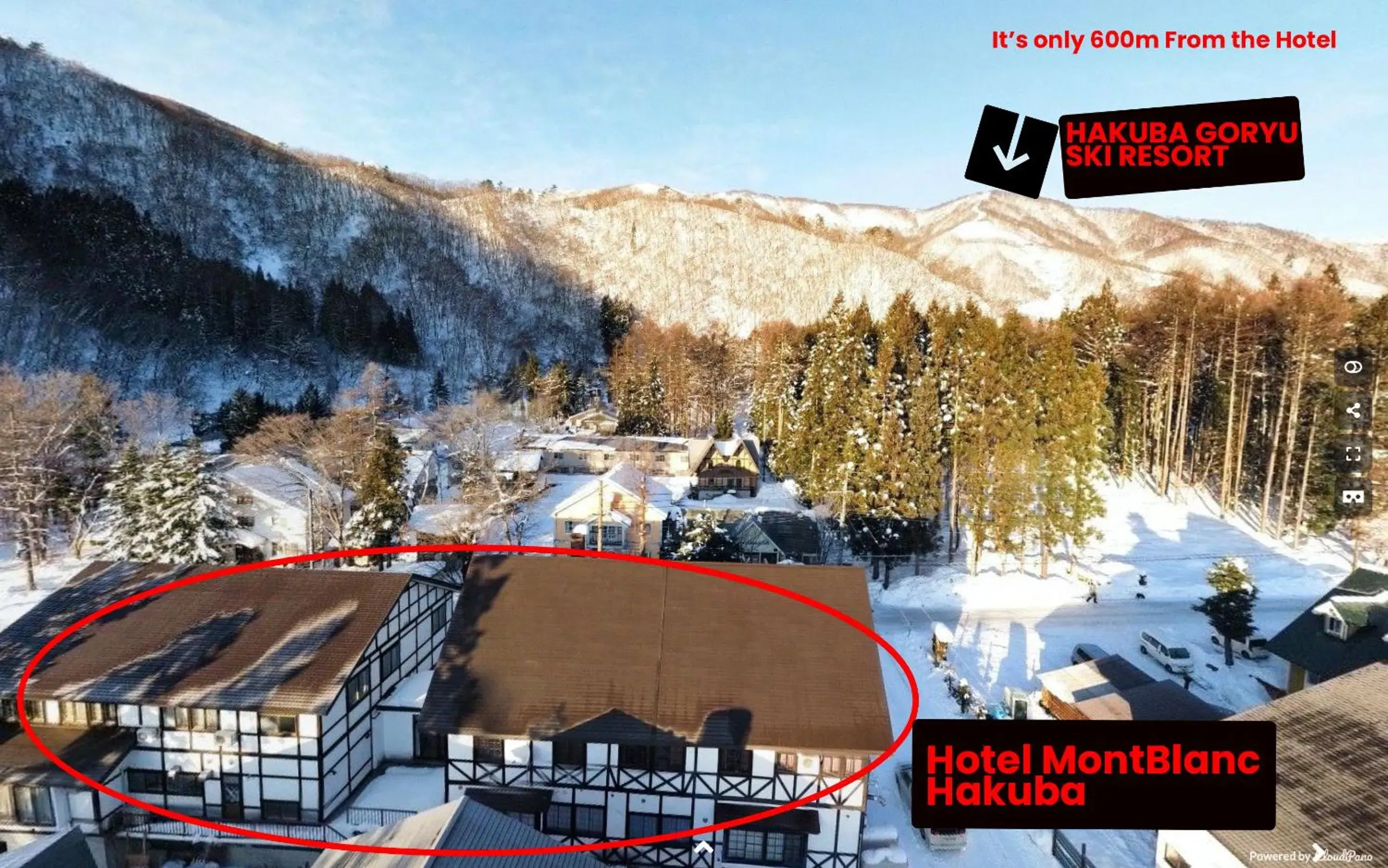 Winter in Hotel Mont Blanc Hakuba