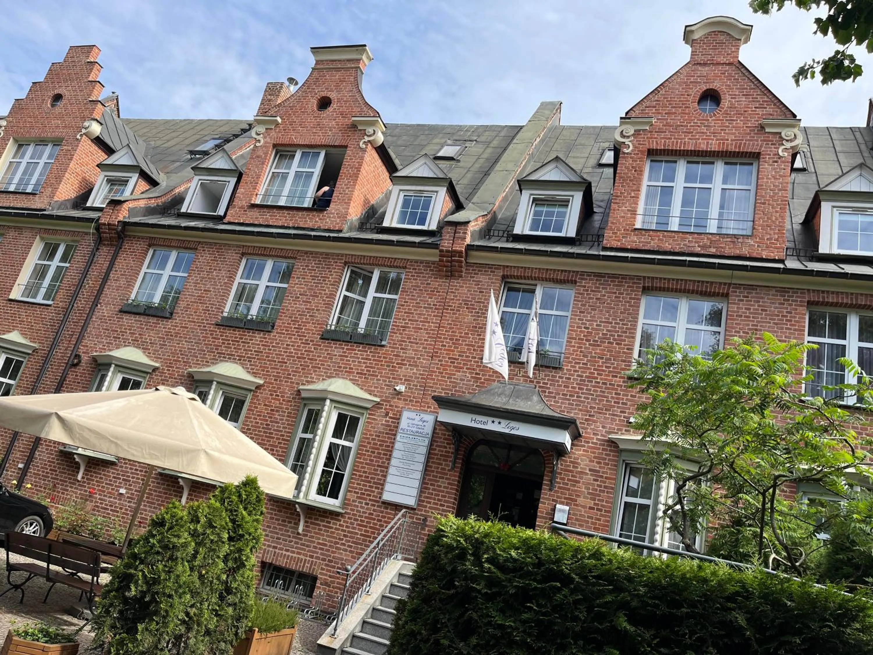 Property building in Hotel Logos