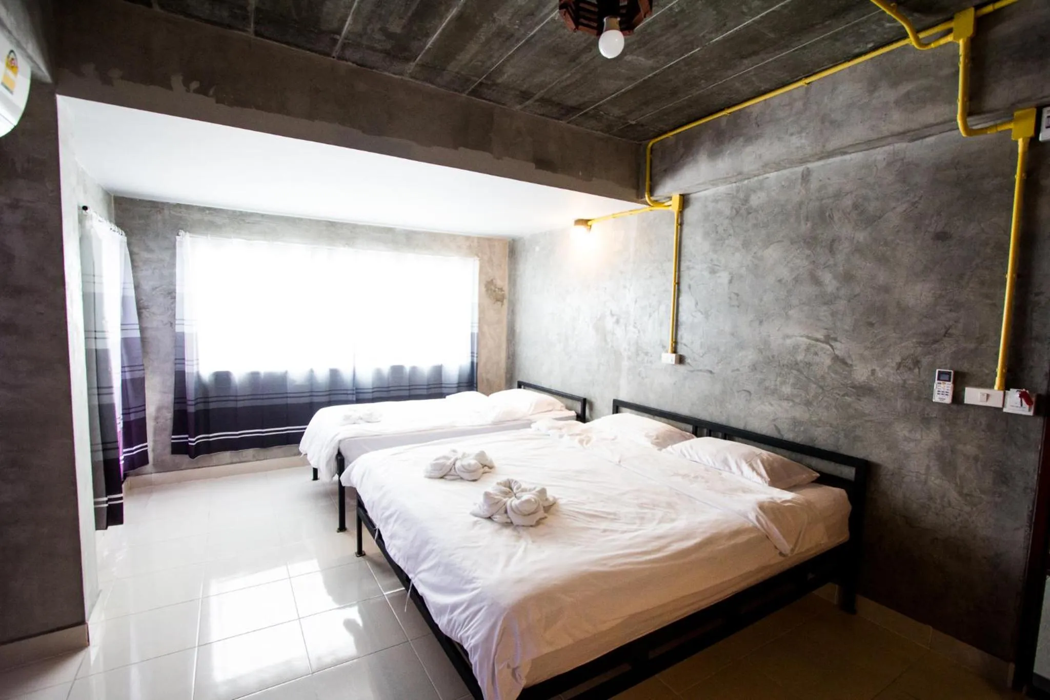 Bed in The Sky Loft Hotel