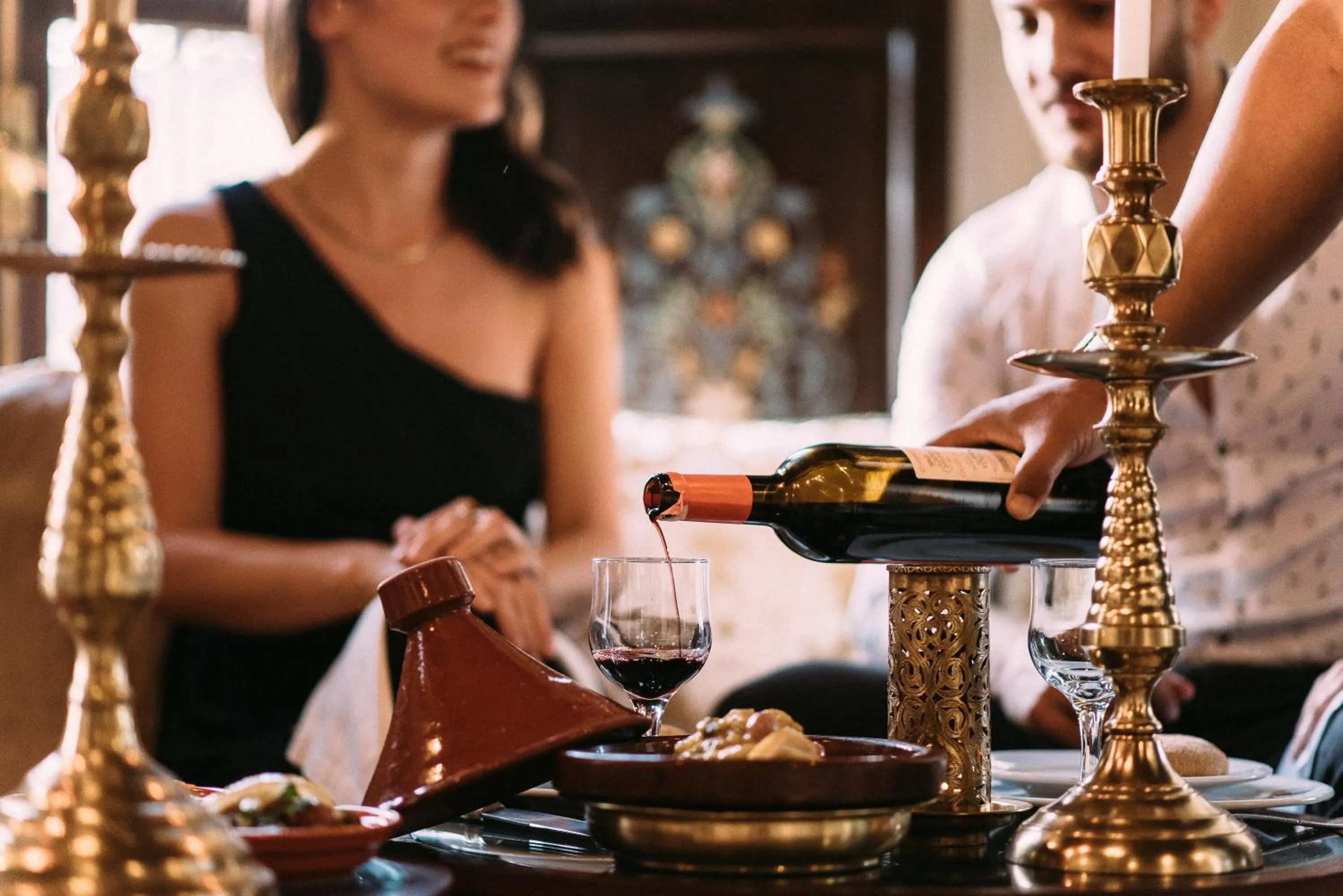 Food and drinks in Riad Maison Bleue and Spa