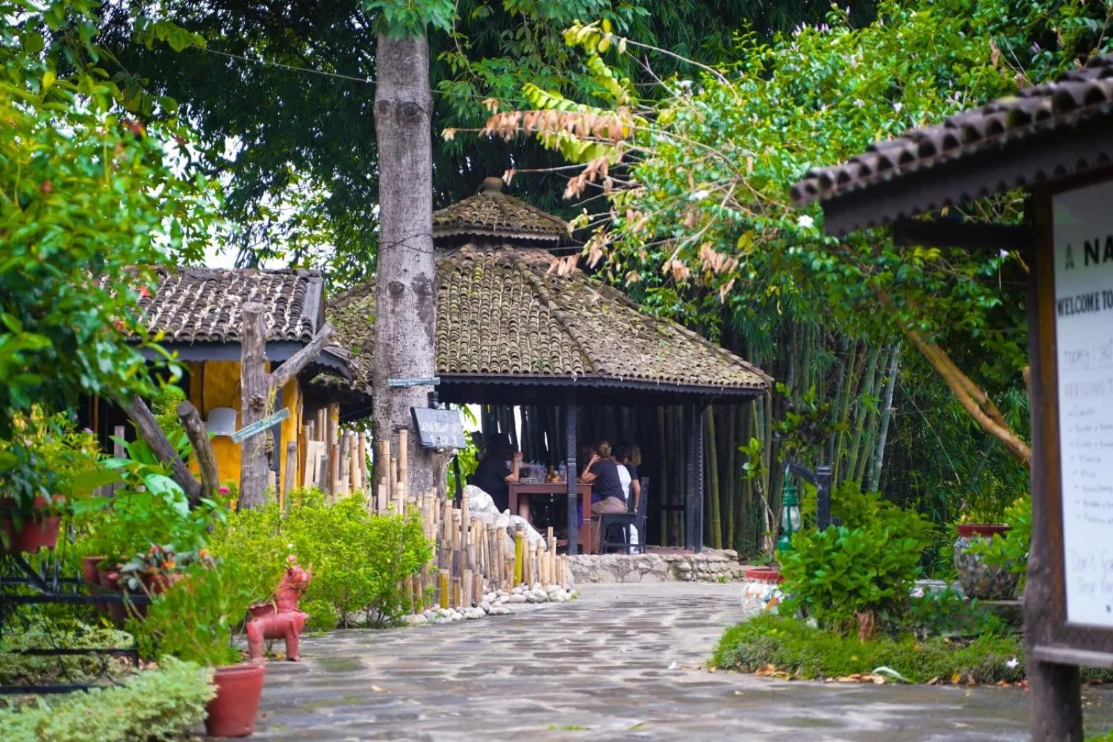 Property building in Sapana Village Lodge