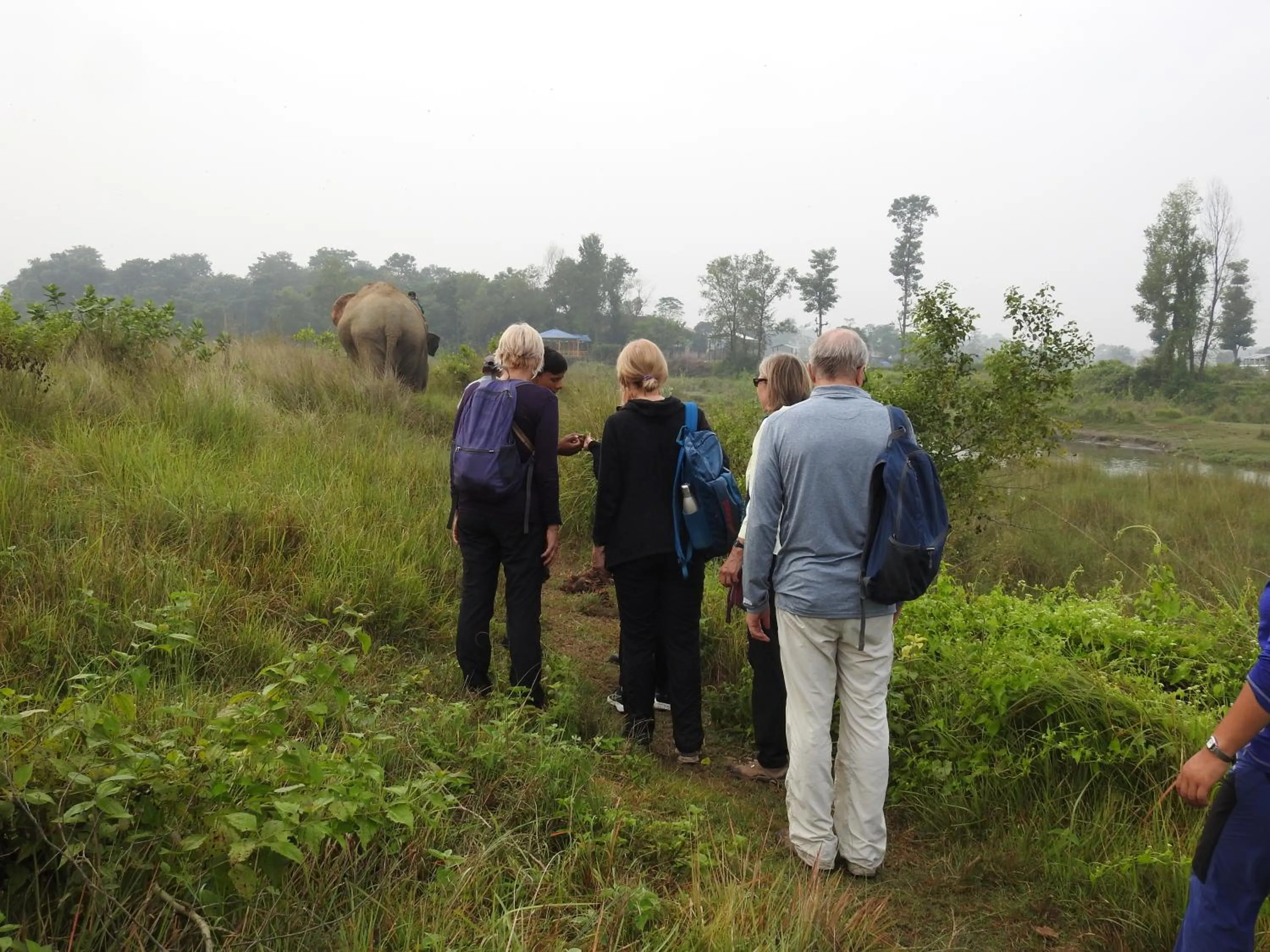 People in Sapana Village Lodge
