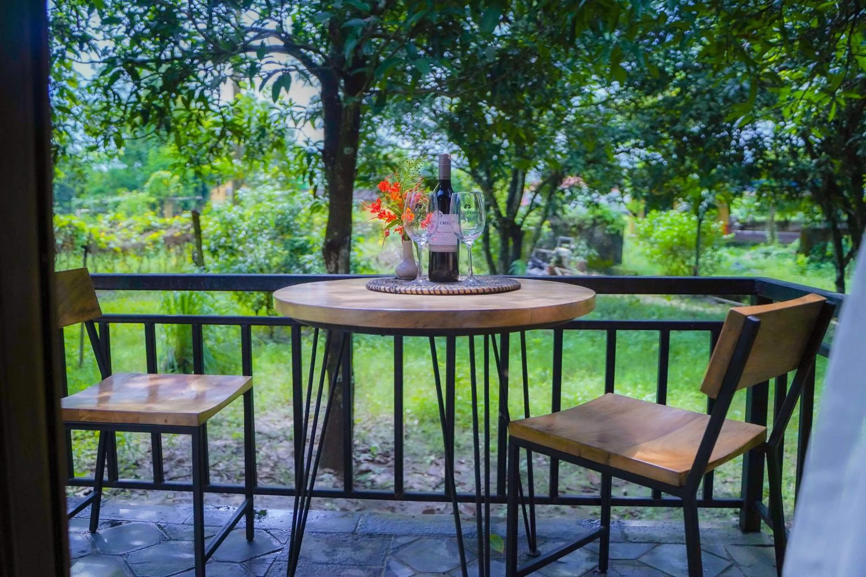Balcony/Terrace in Sapana Village Lodge