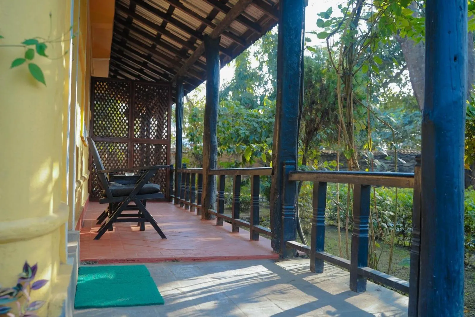 Balcony/Terrace in Sapana Village Lodge