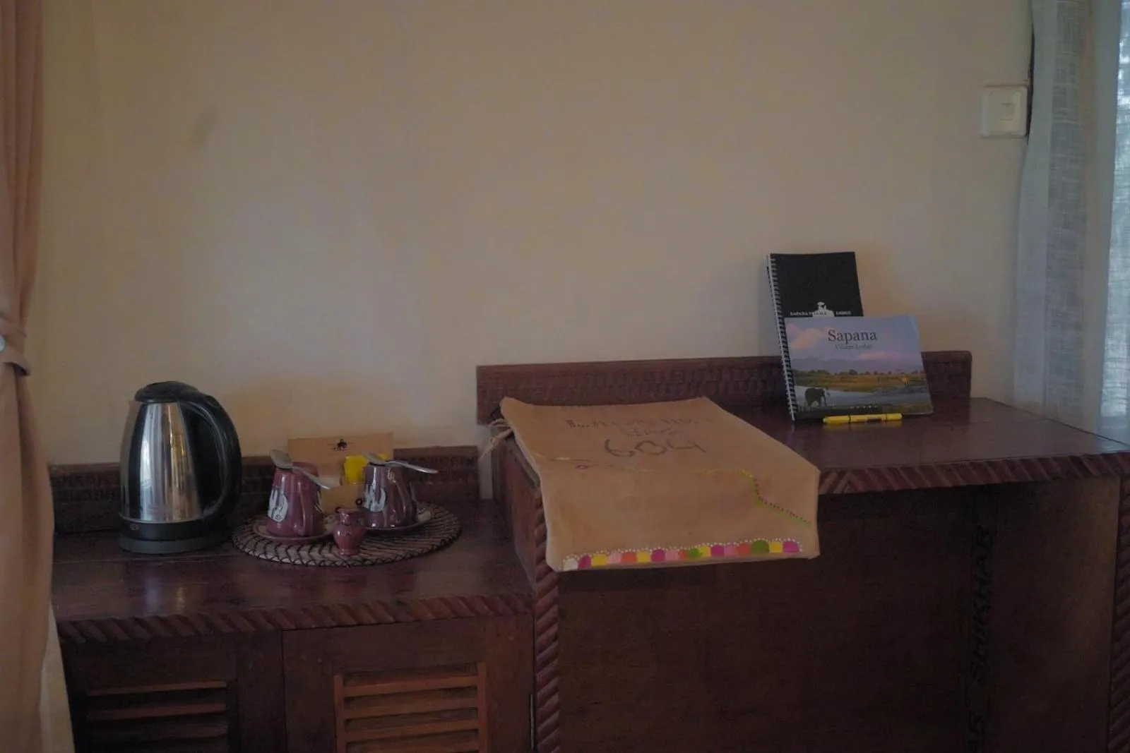 Coffee/tea facilities in Sapana Village Lodge
