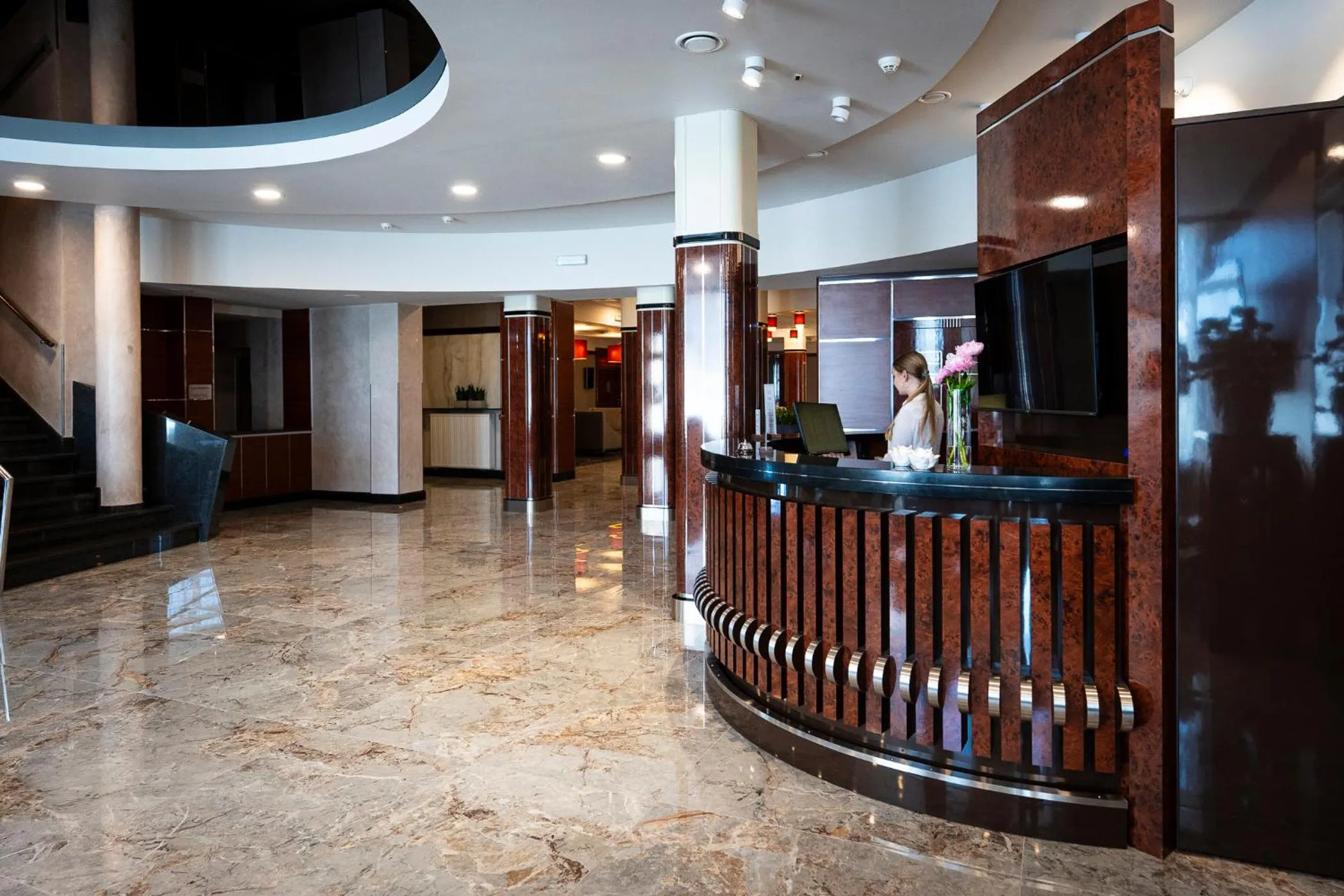 Lobby or reception in Hotel Panorama