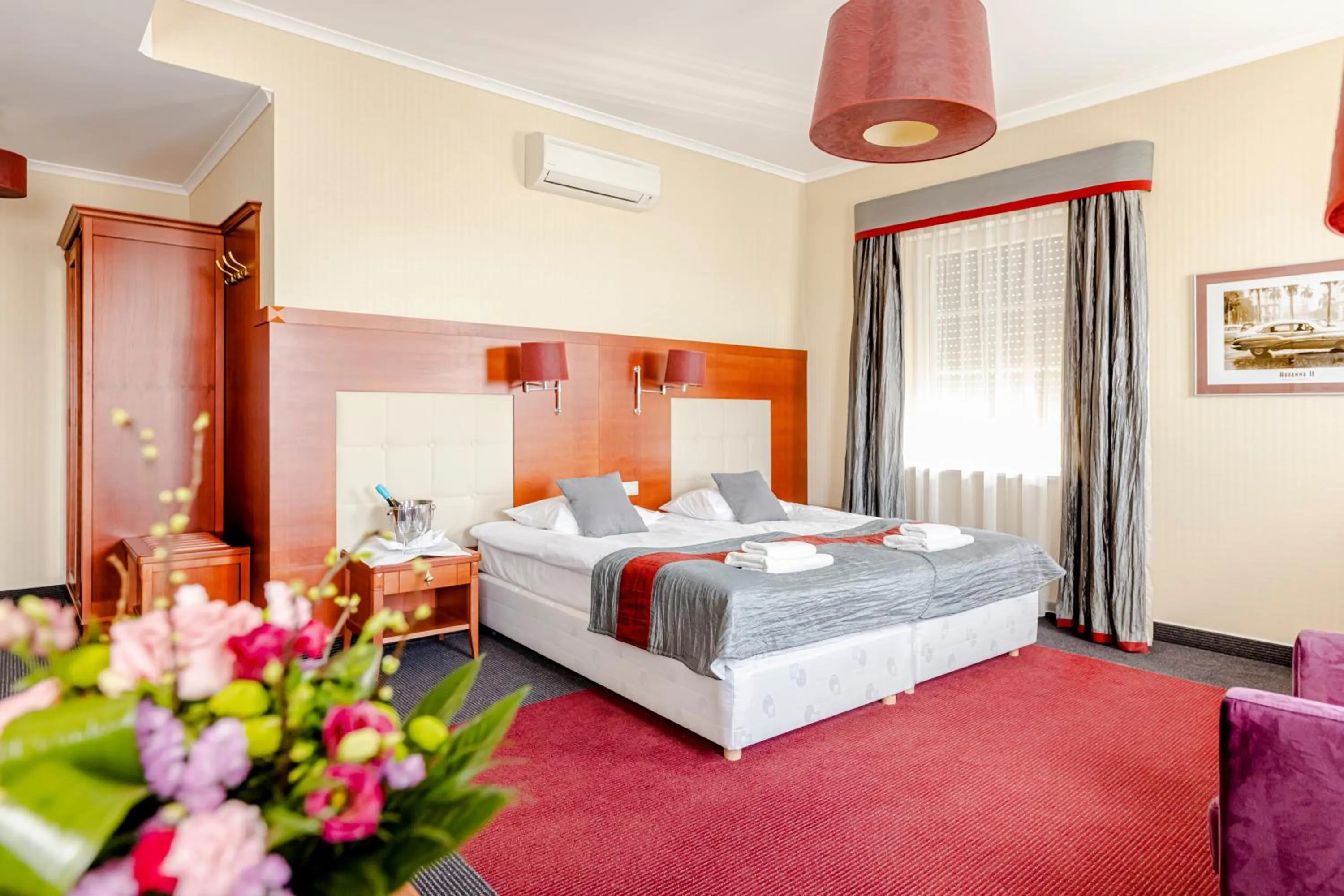 Bed in Hotel Panorama