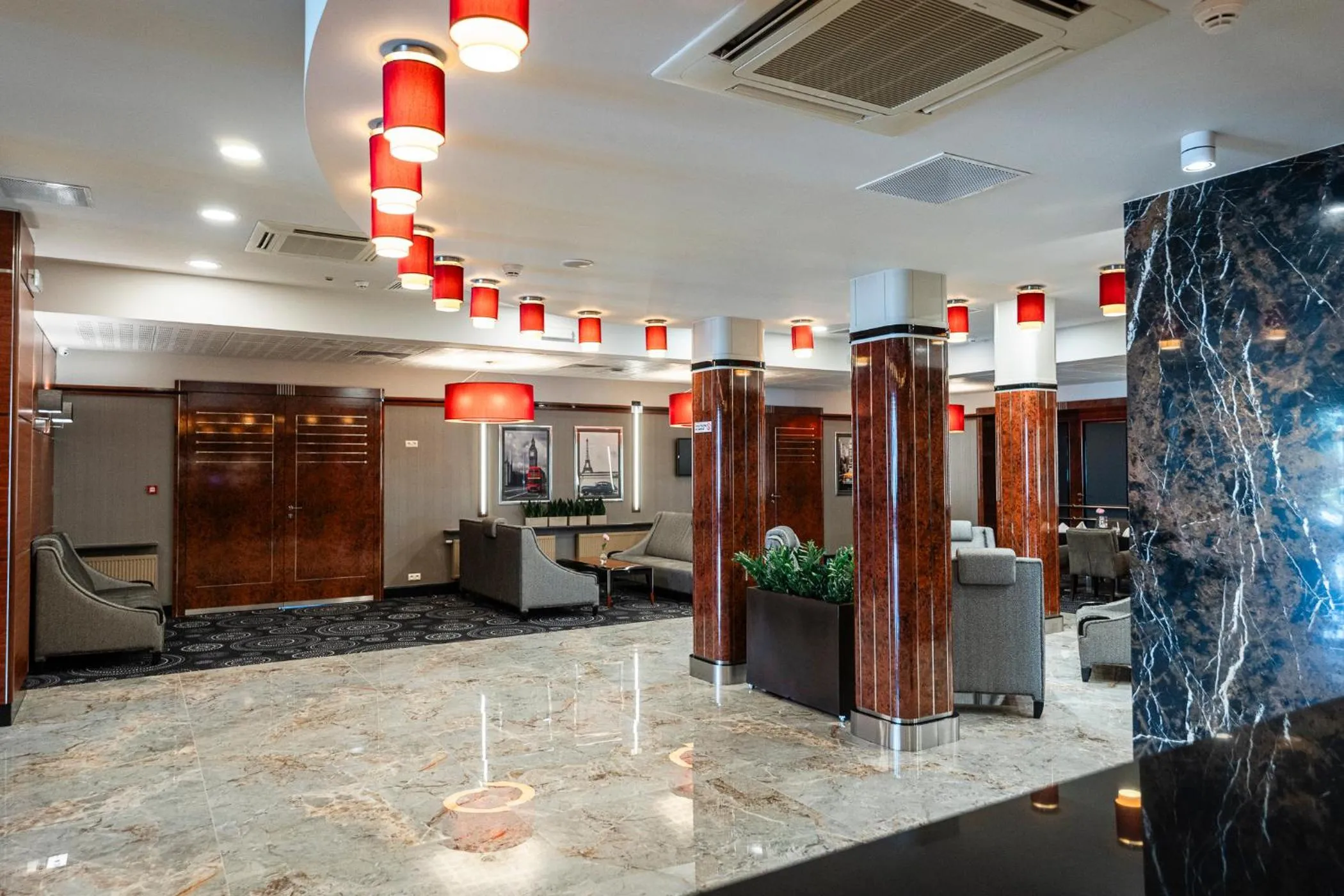 Lobby or reception in Hotel Panorama