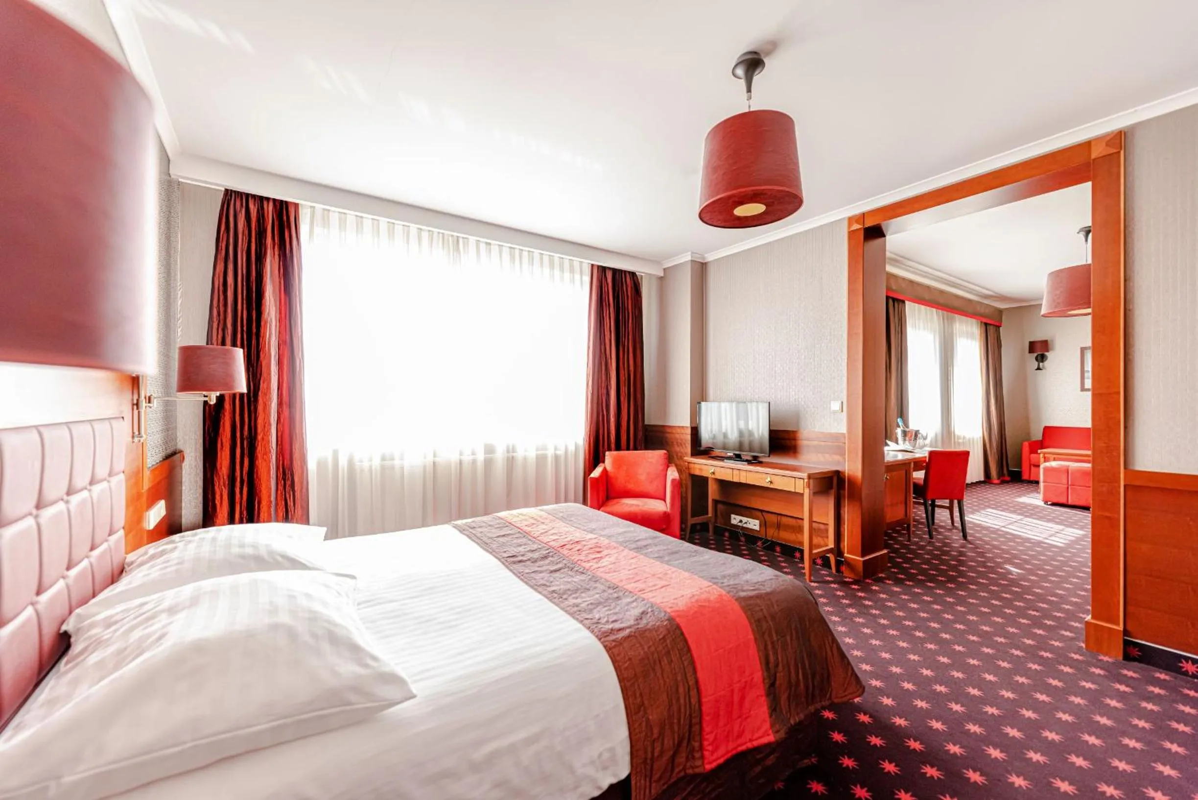 Bed in Hotel Panorama