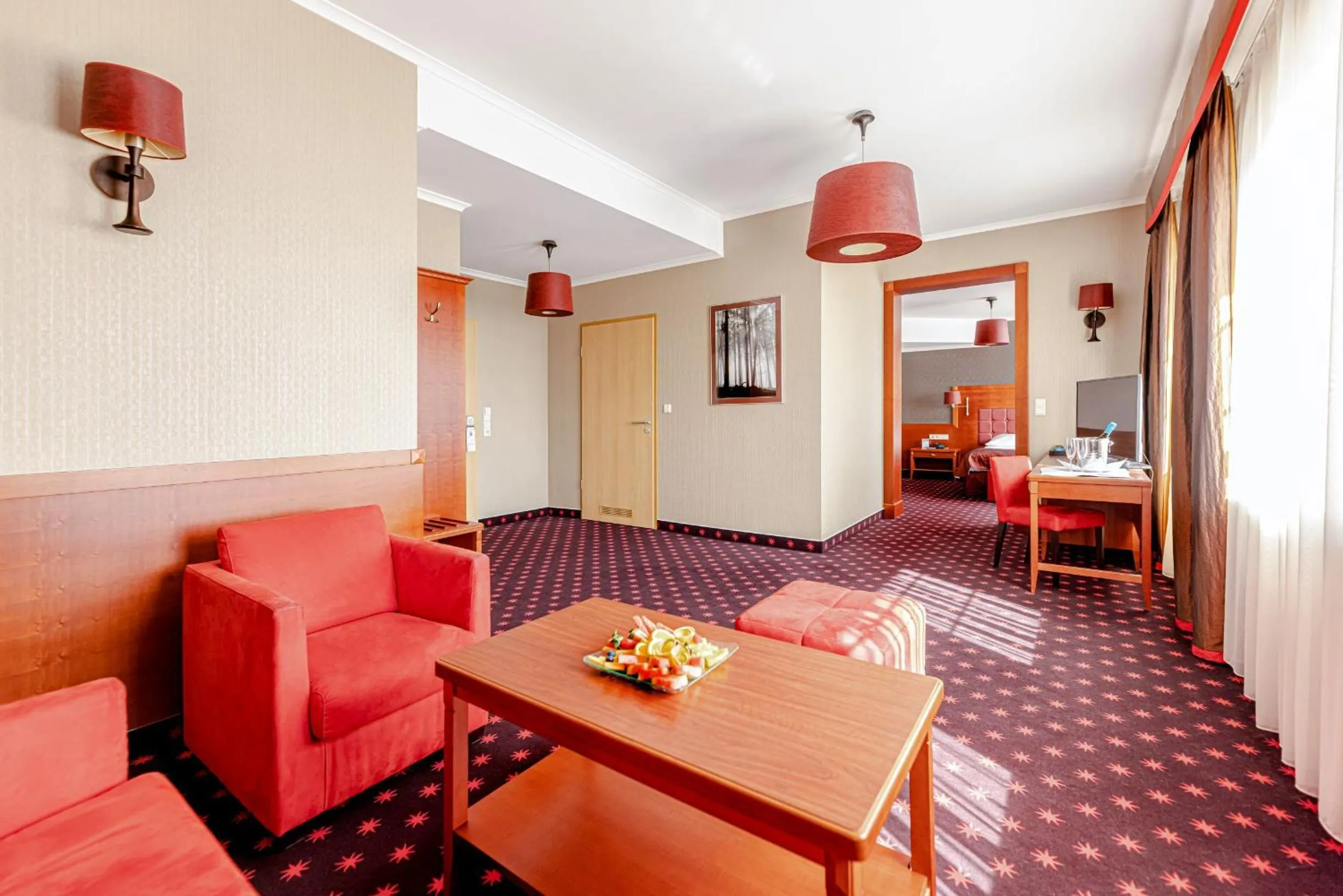 Living room in Hotel Panorama