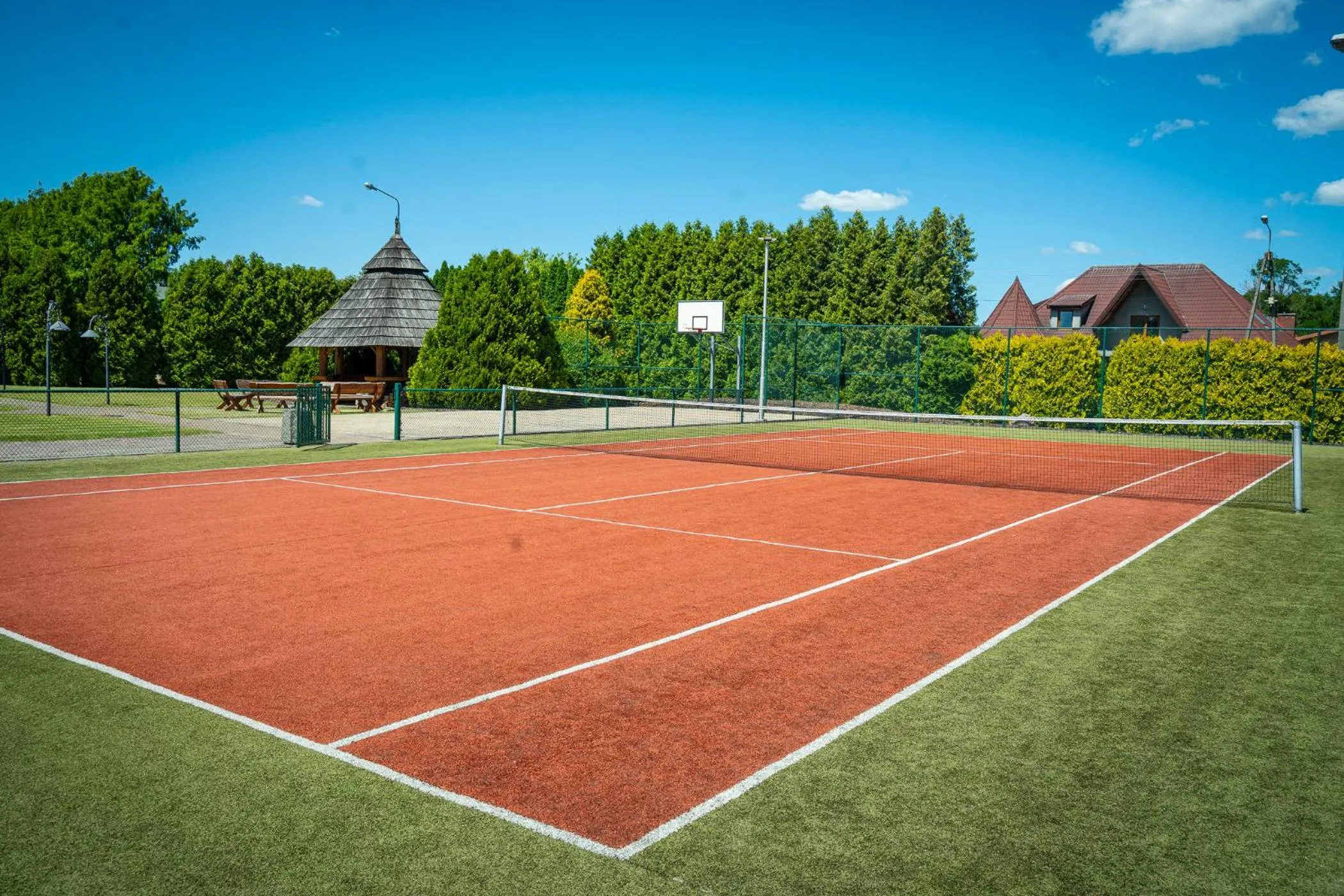 Tennis court in Hotel Panorama