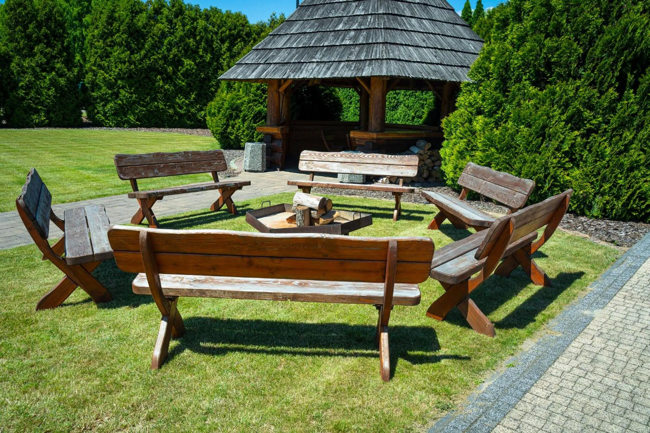 Garden in Hotel Panorama