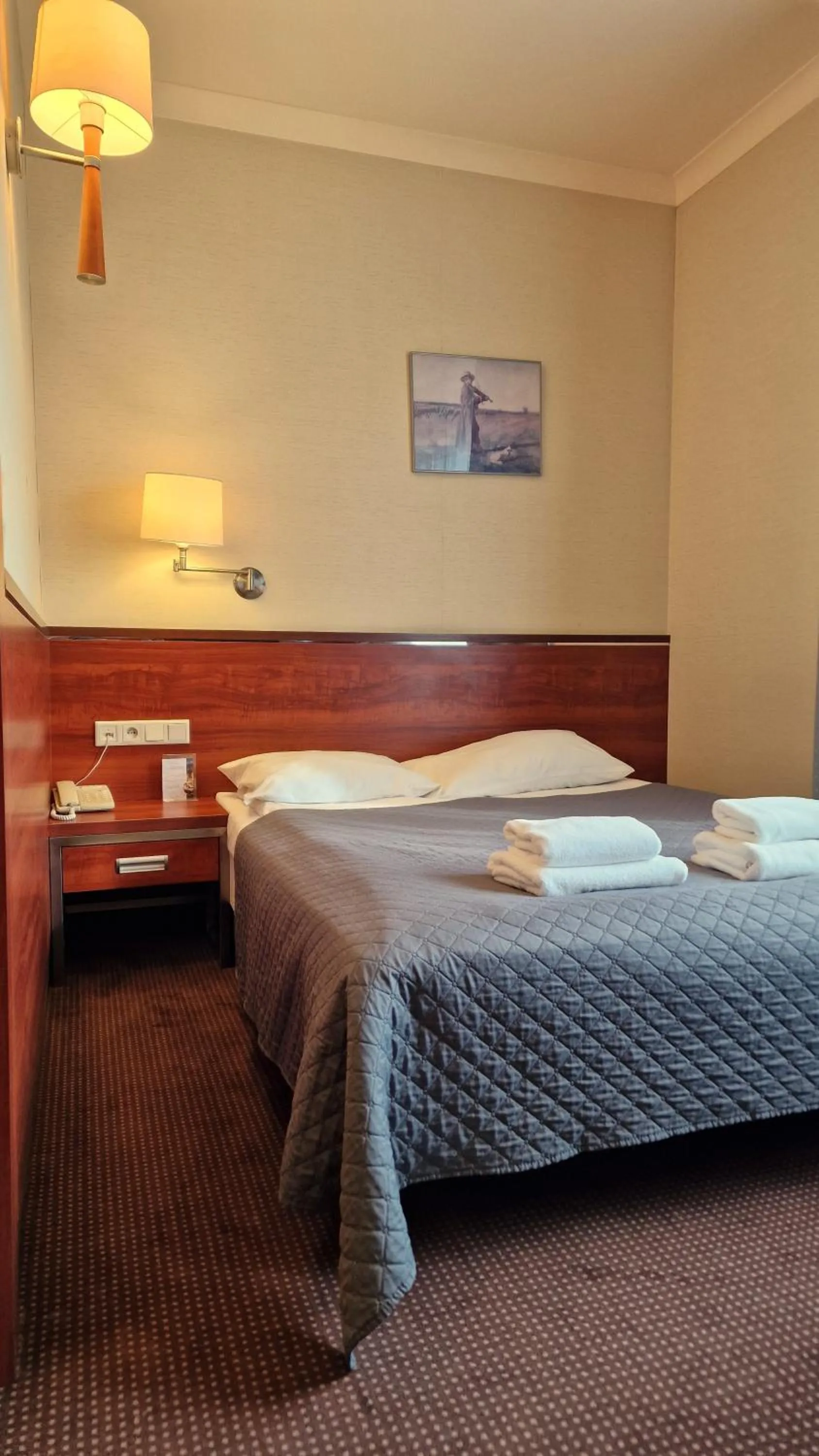 Bed in Hotel Panorama