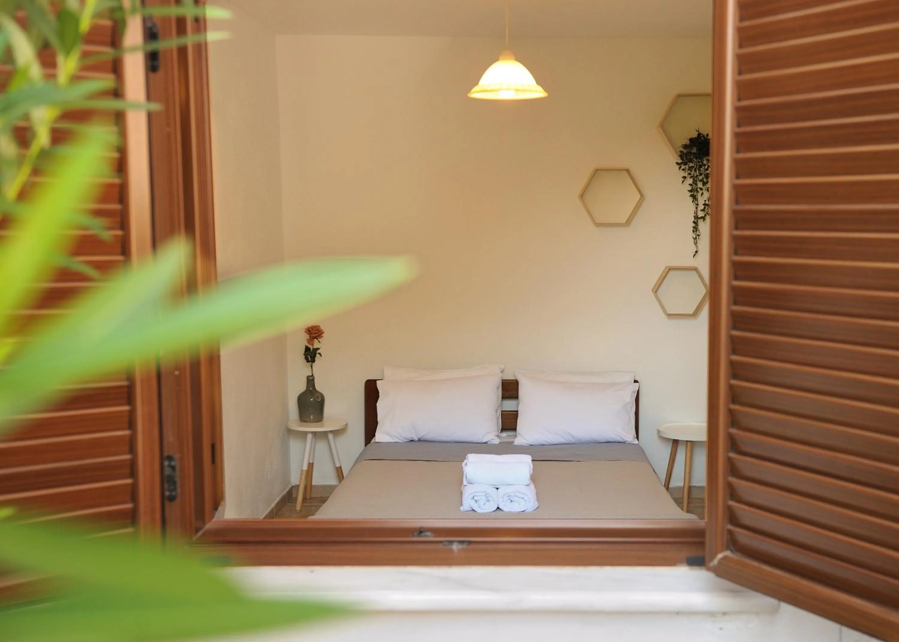 Bedroom in Villa Maraki