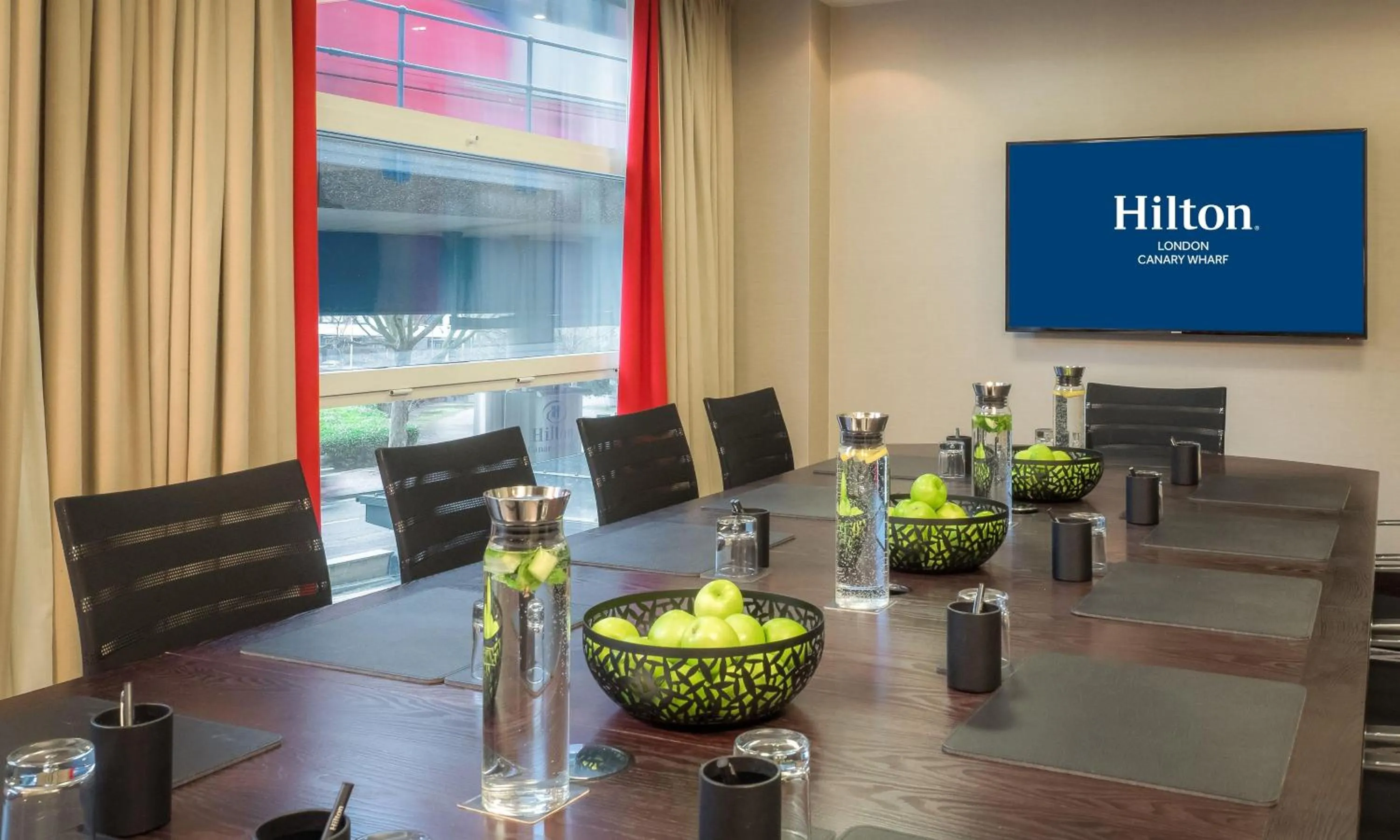 Meeting/conference room in Hilton London Canary Wharf