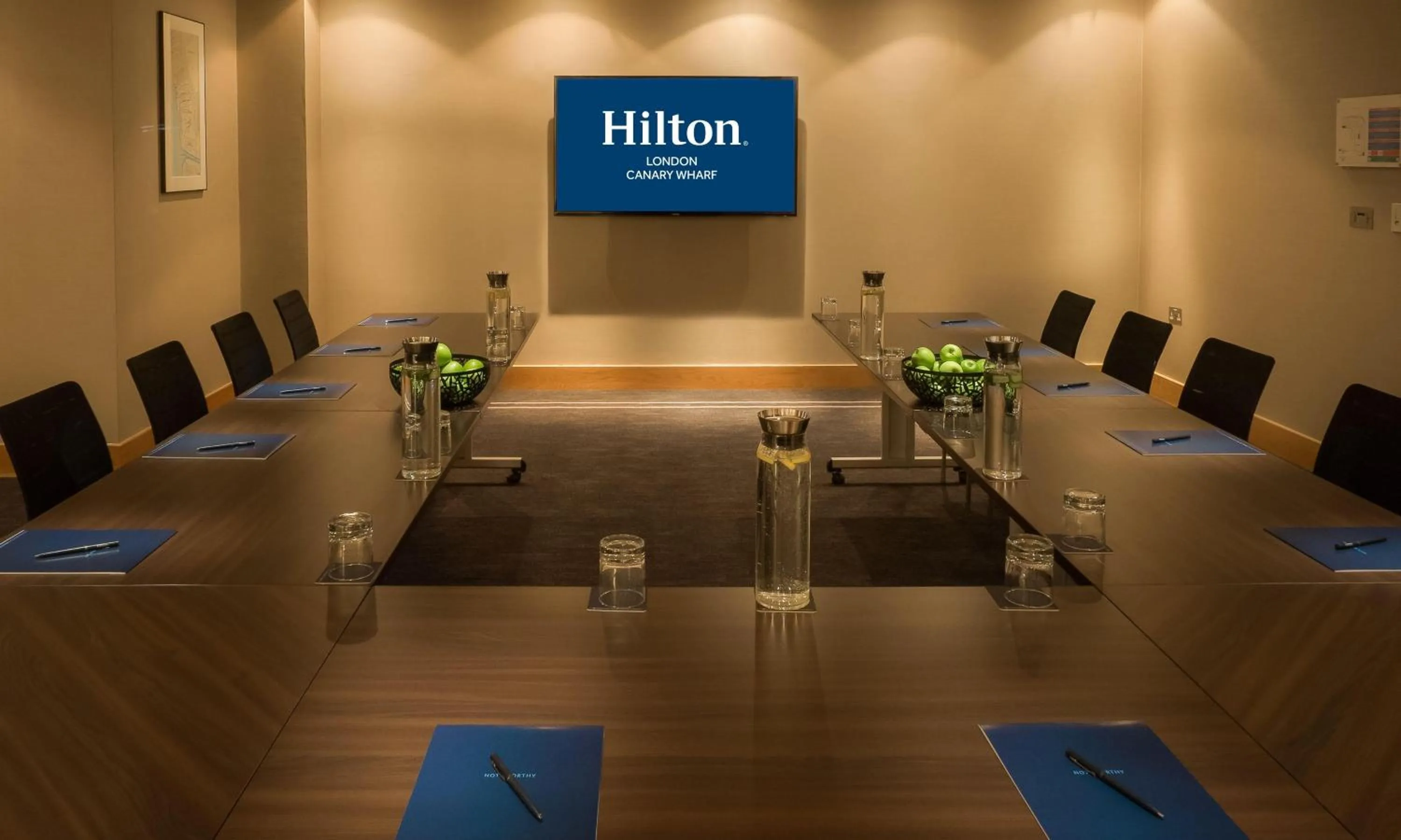 Meeting/conference room in Hilton London Canary Wharf