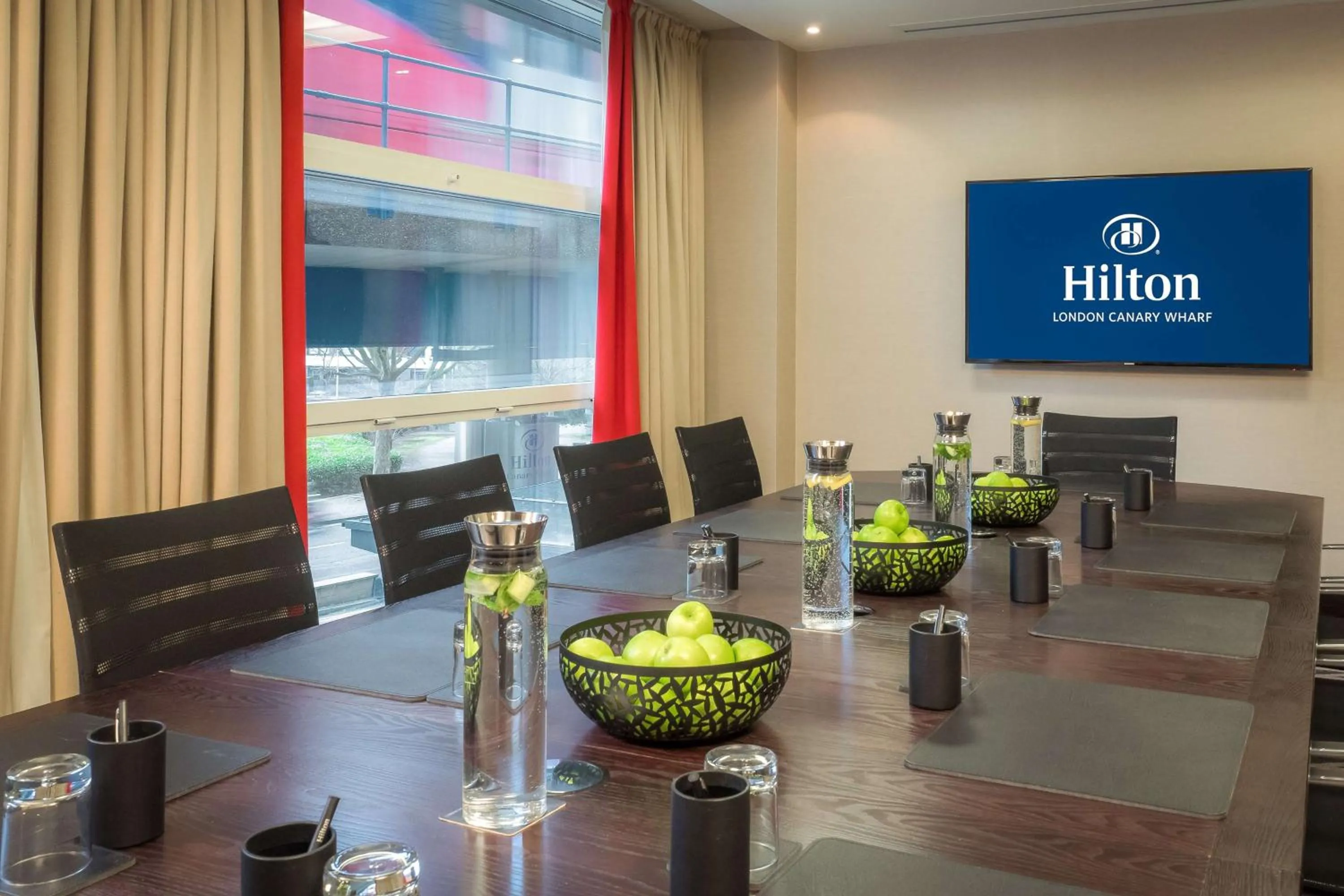 Meeting/conference room in Hilton London Canary Wharf