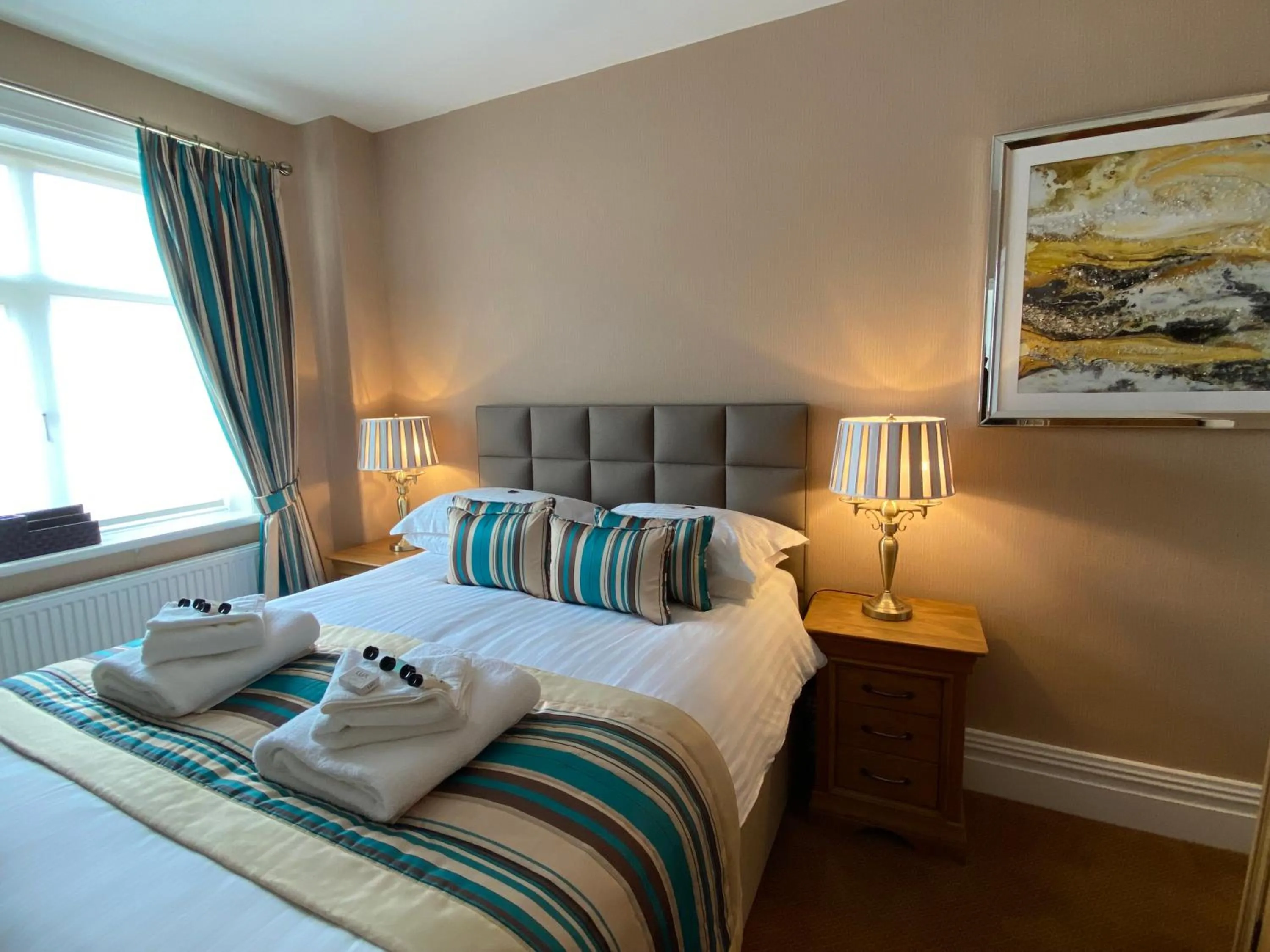 Bed in Chester House Guest House