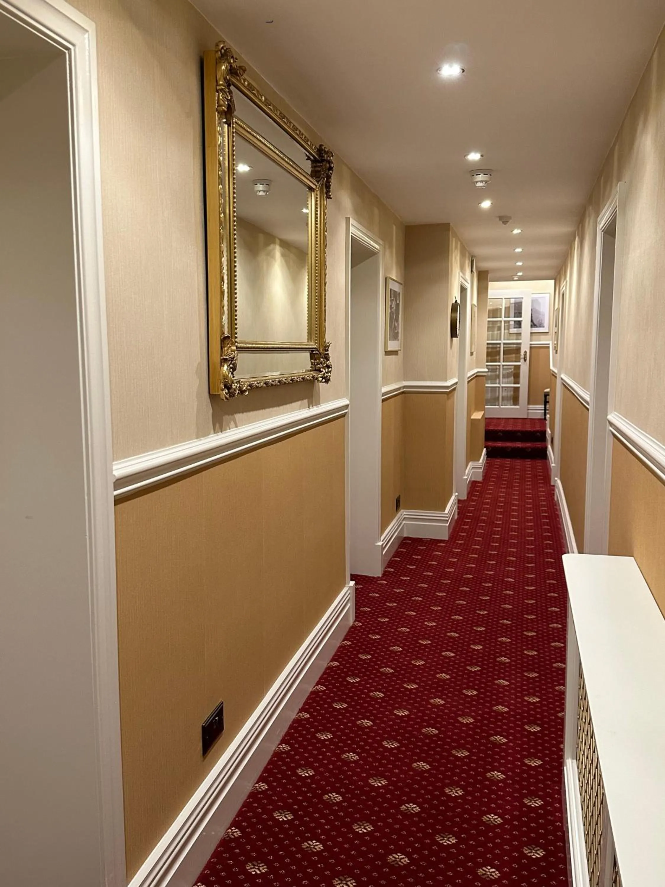 Decorative detail, Bed in Chester House Guest House